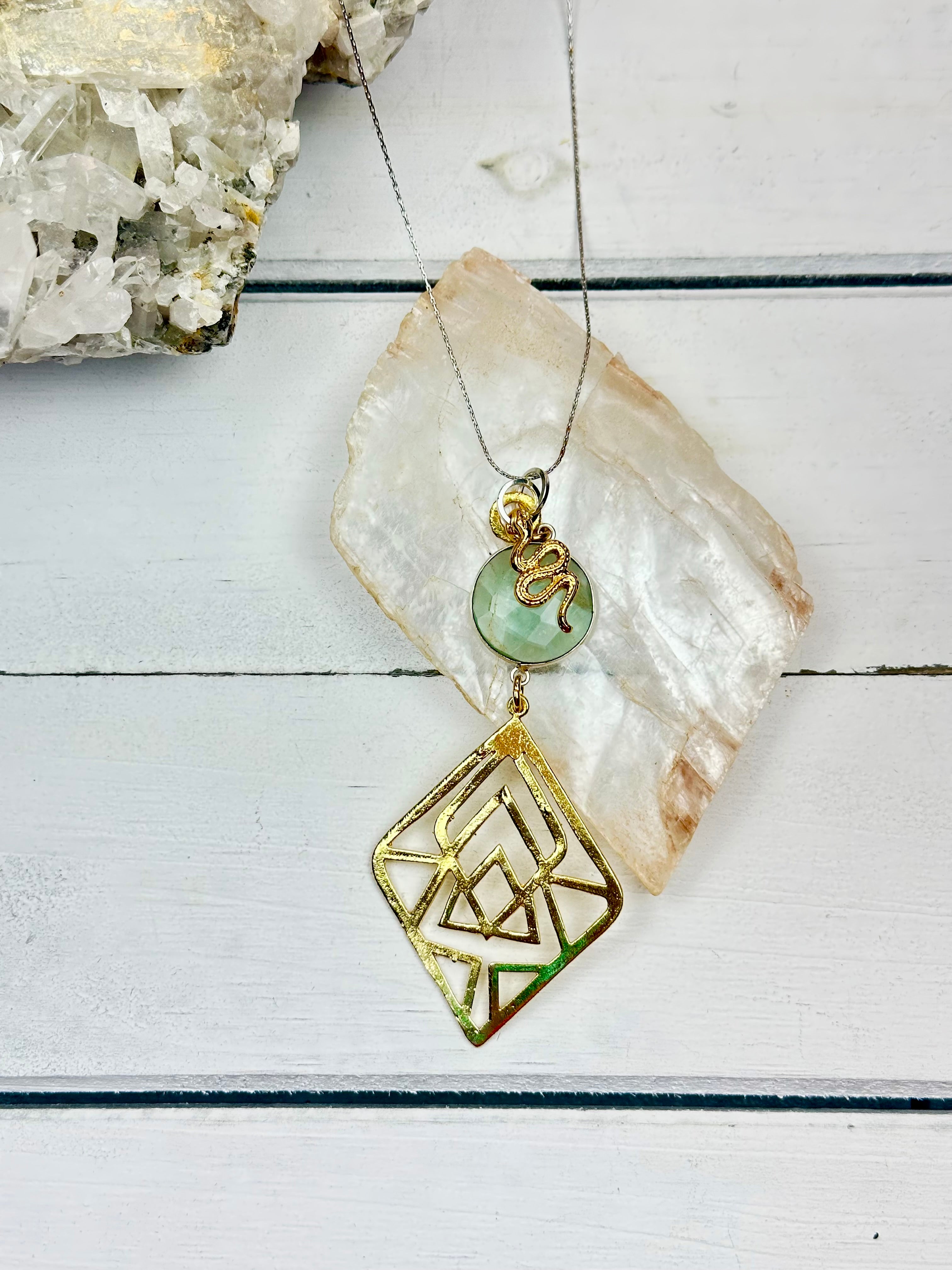 Sacred Transformation Pendant Necklace