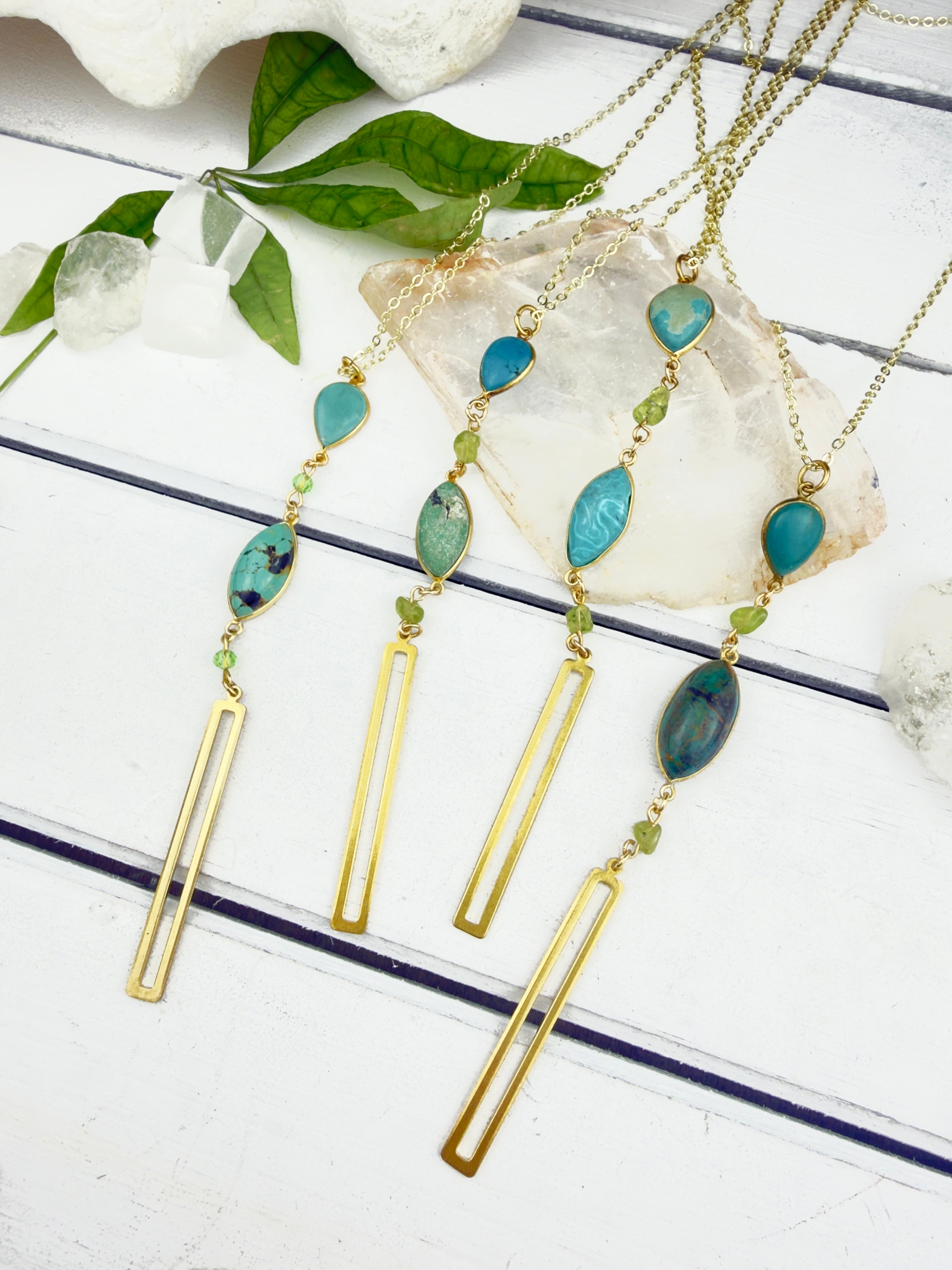 Vertical Drop Necklace