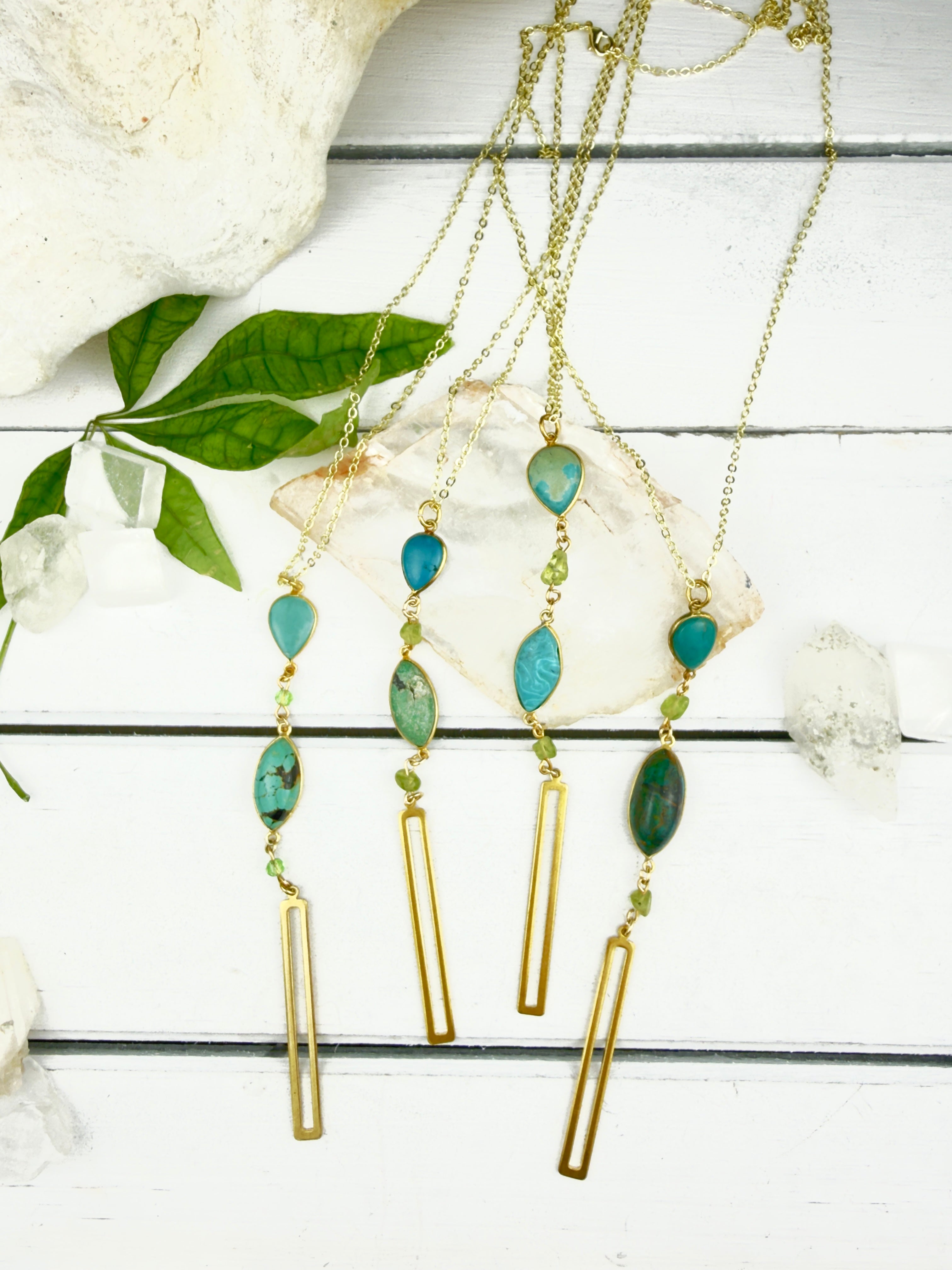 Vertical Drop Necklace