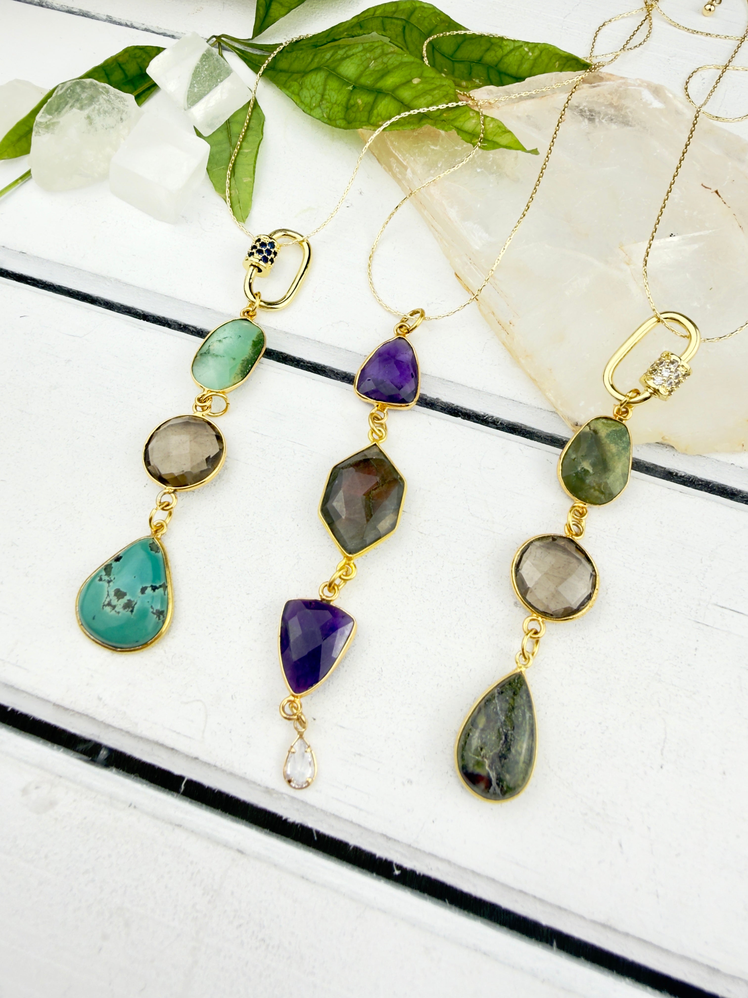 Tejas Cairns Faceted Necklace