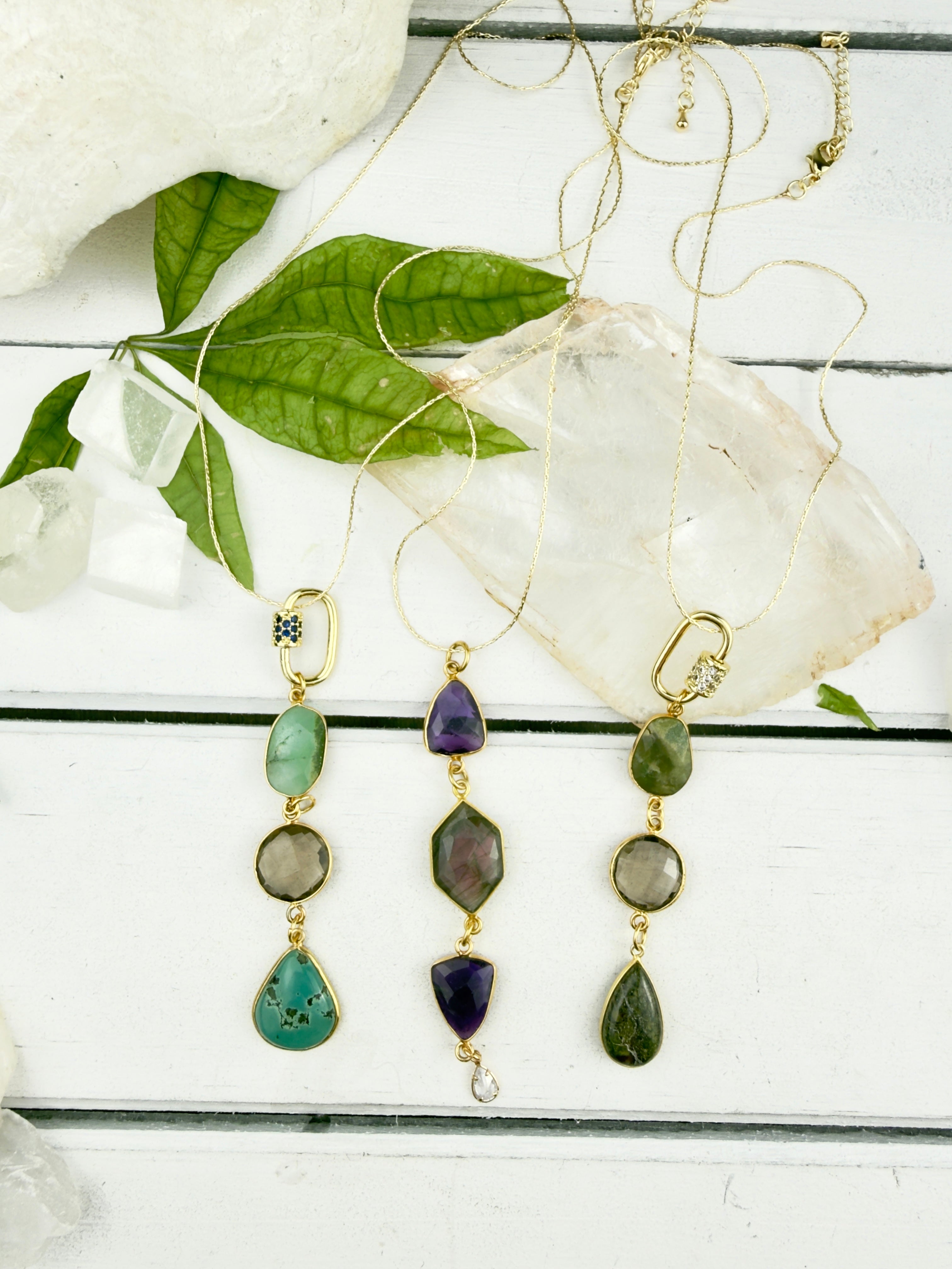 Tejas Cairns Faceted Necklace