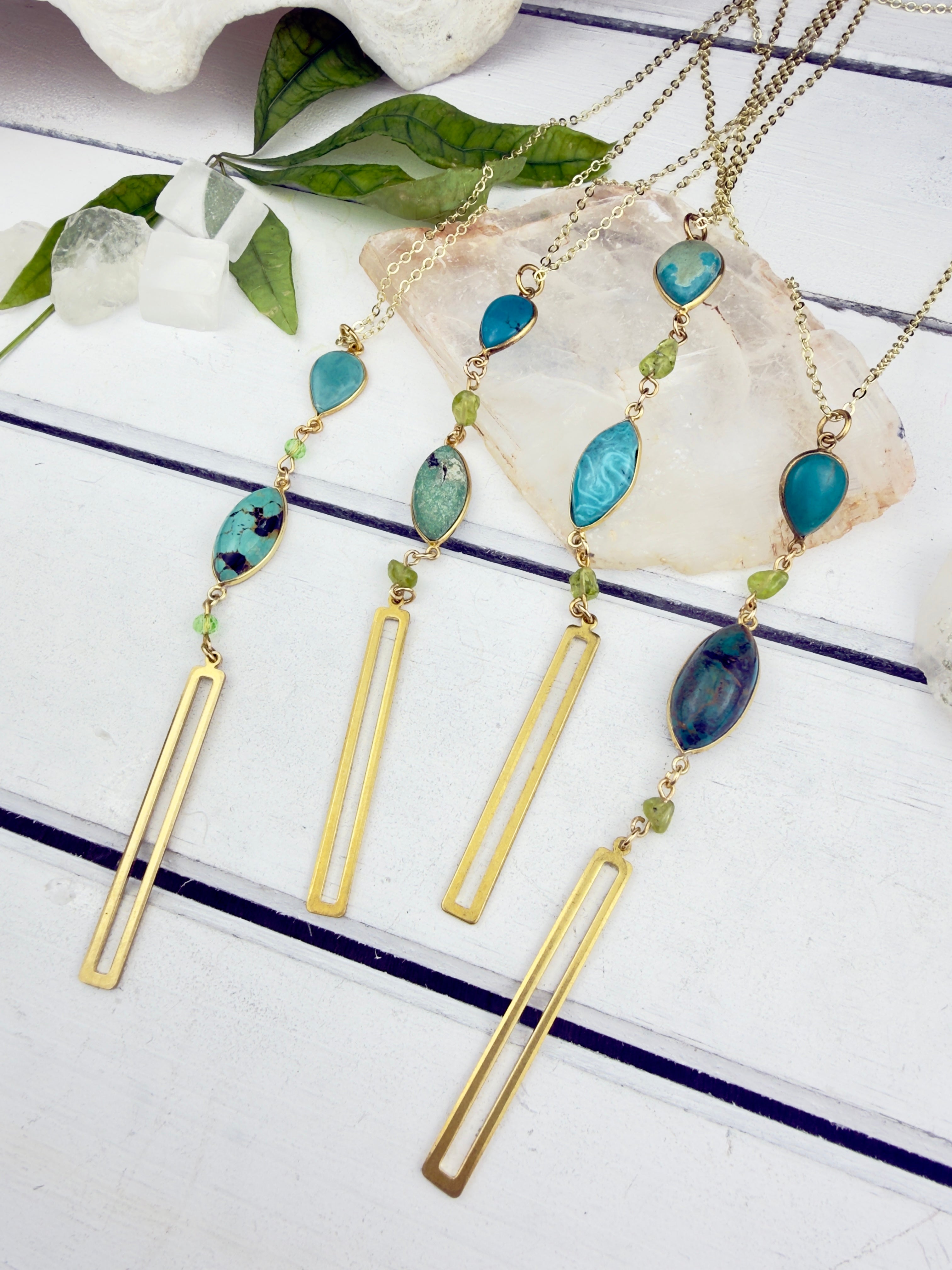 Vertical Drop Necklace