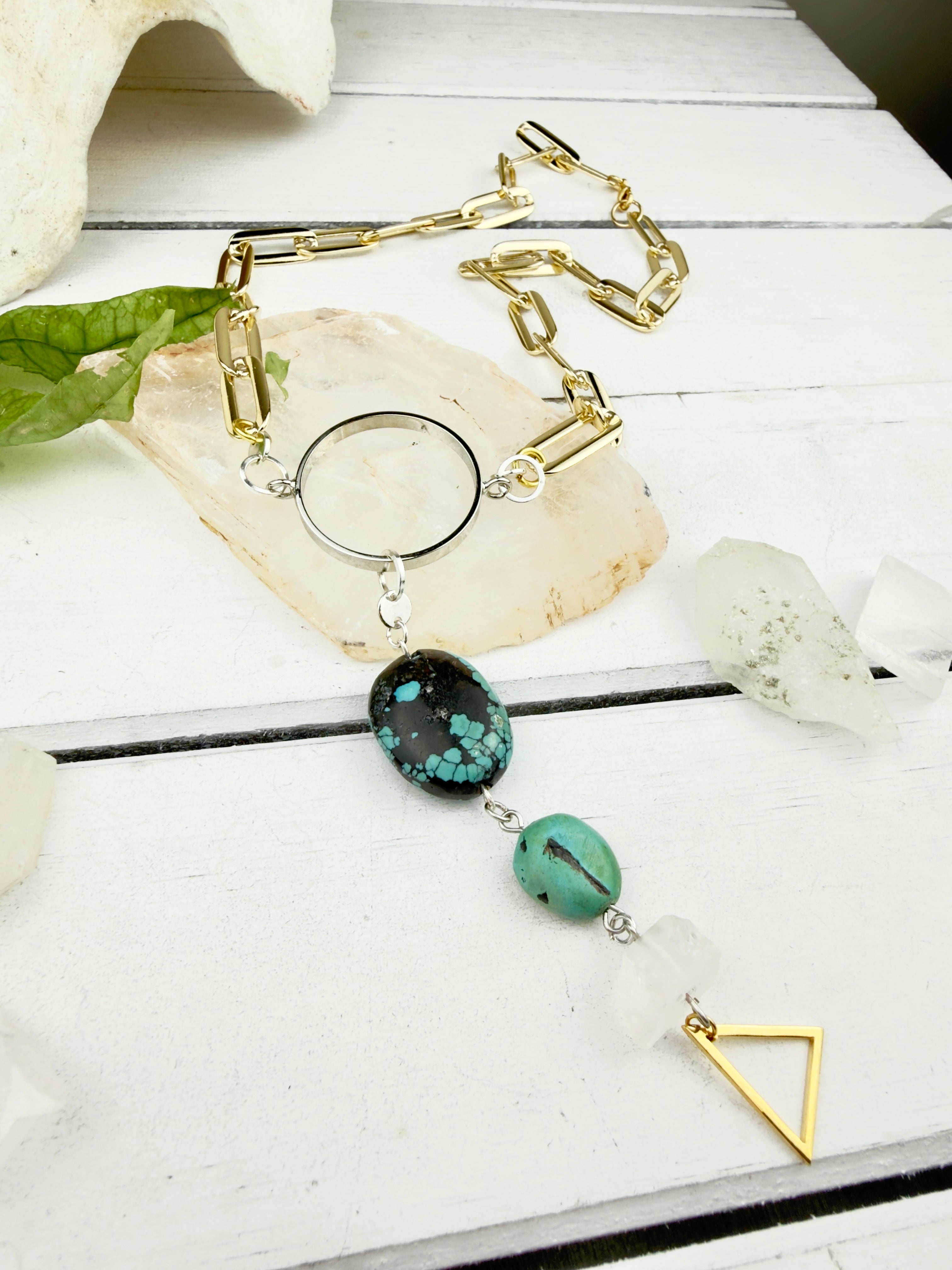 Kaivalya Truth Turquoise Necklace