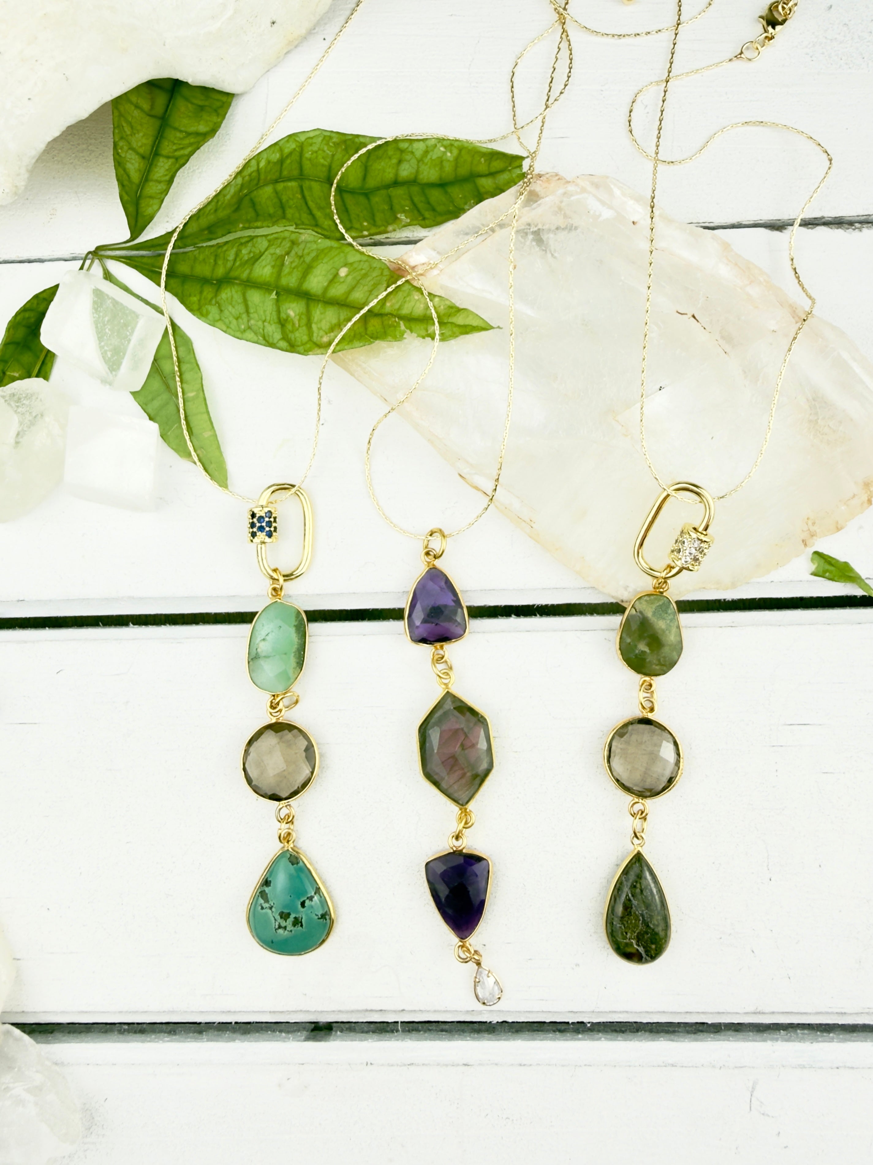 Tejas Cairns Faceted Necklace