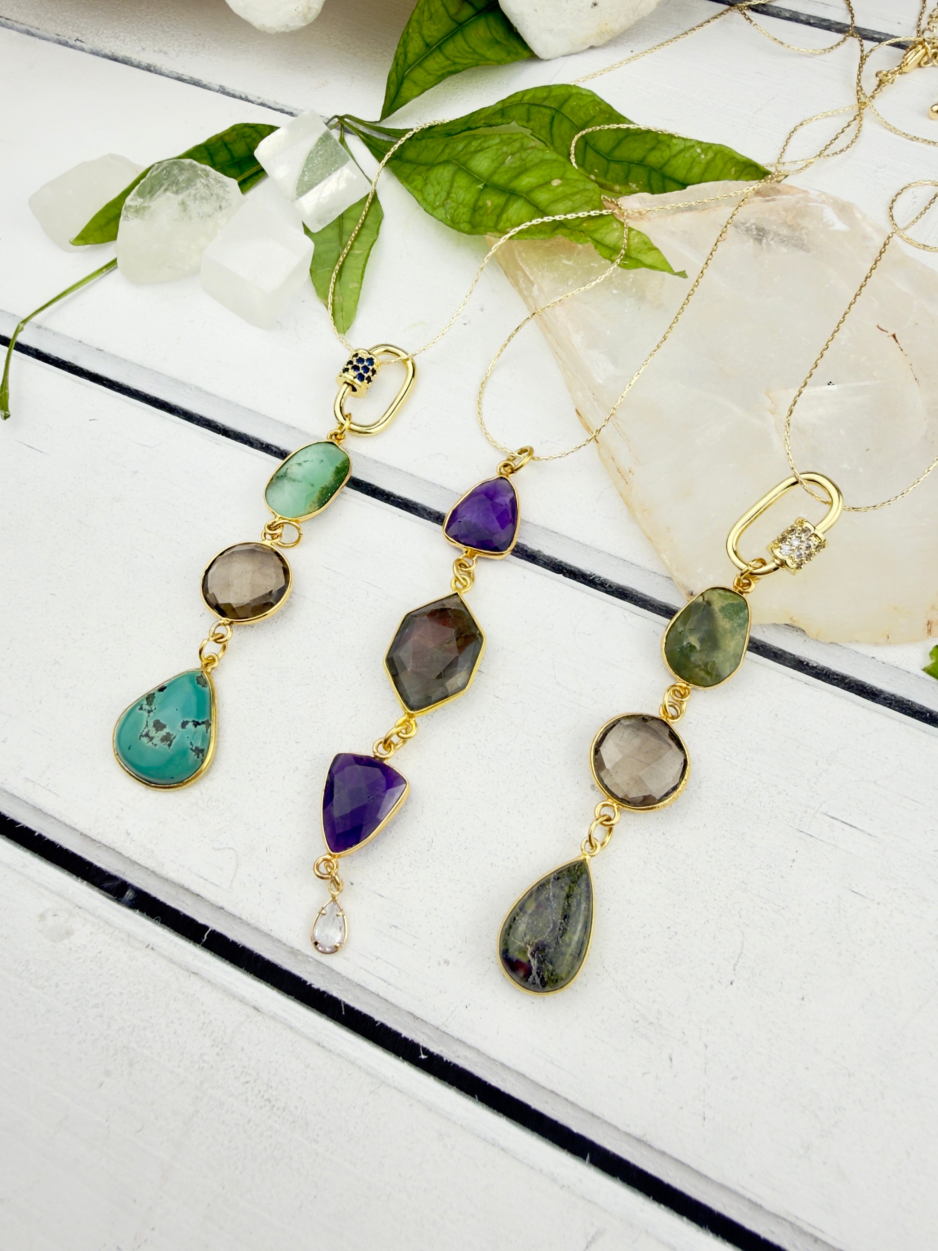 Tejas Cairns Faceted Necklace