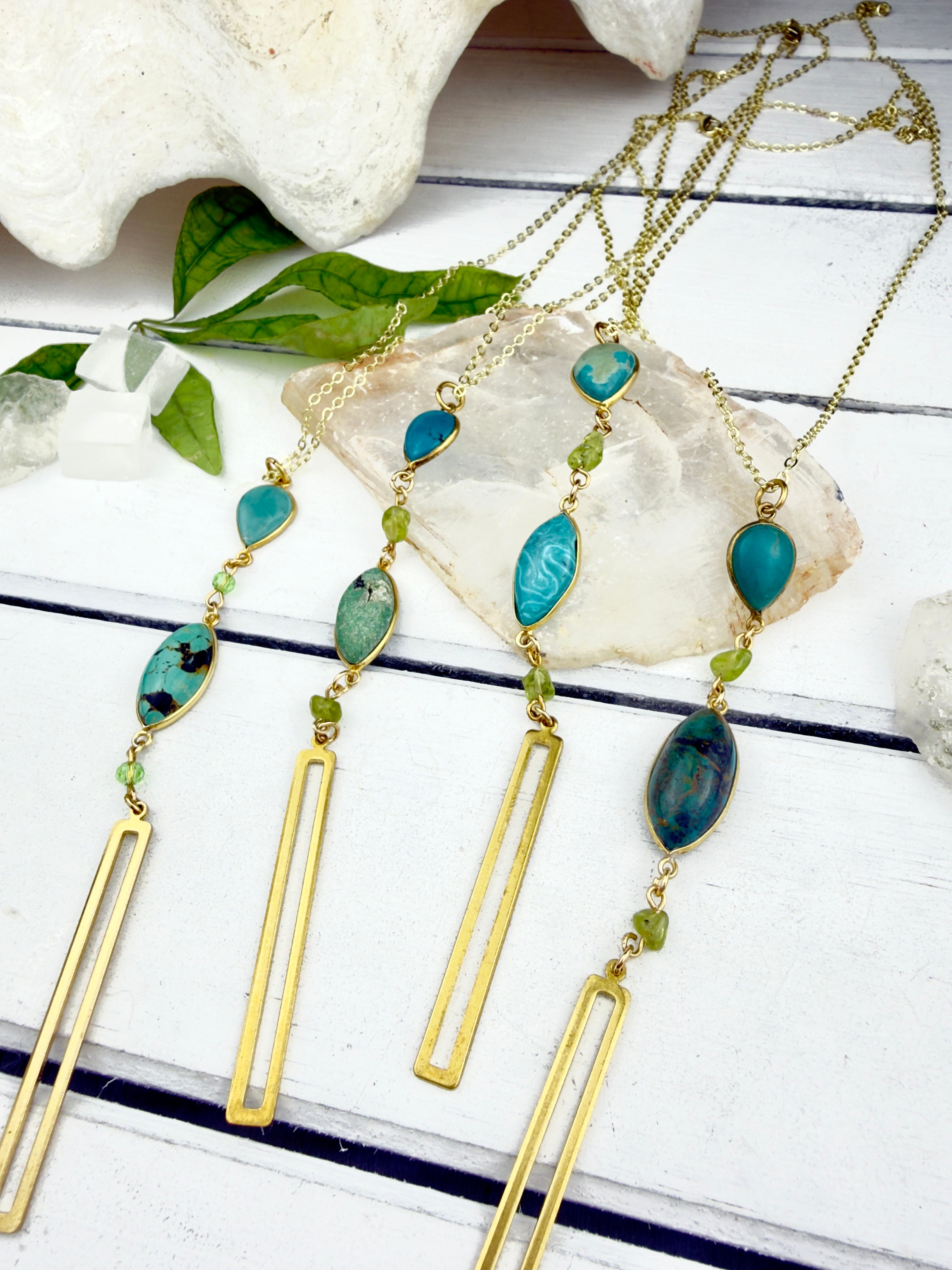 Vertical Drop Necklace