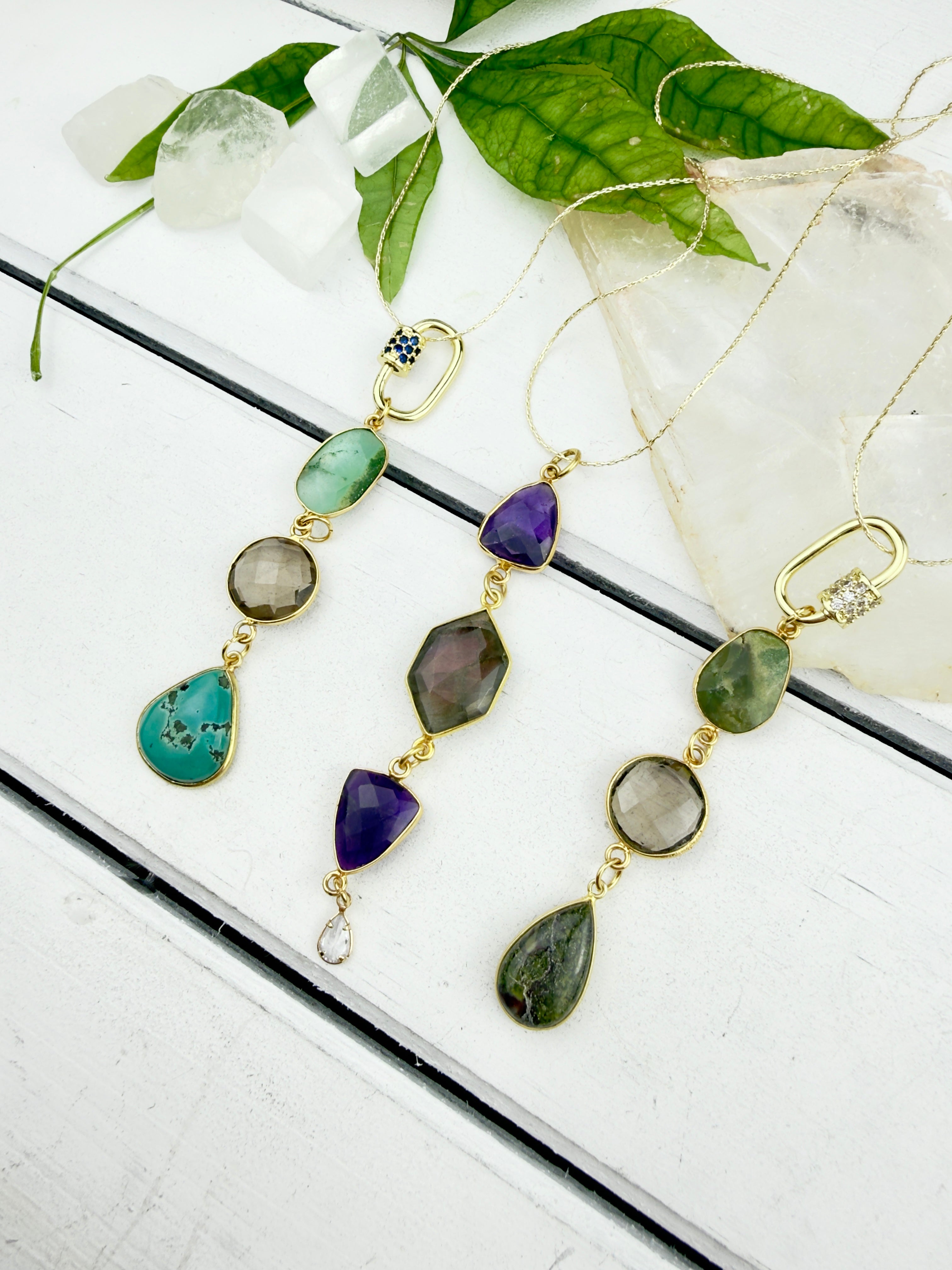 Tejas Cairns Faceted Necklace