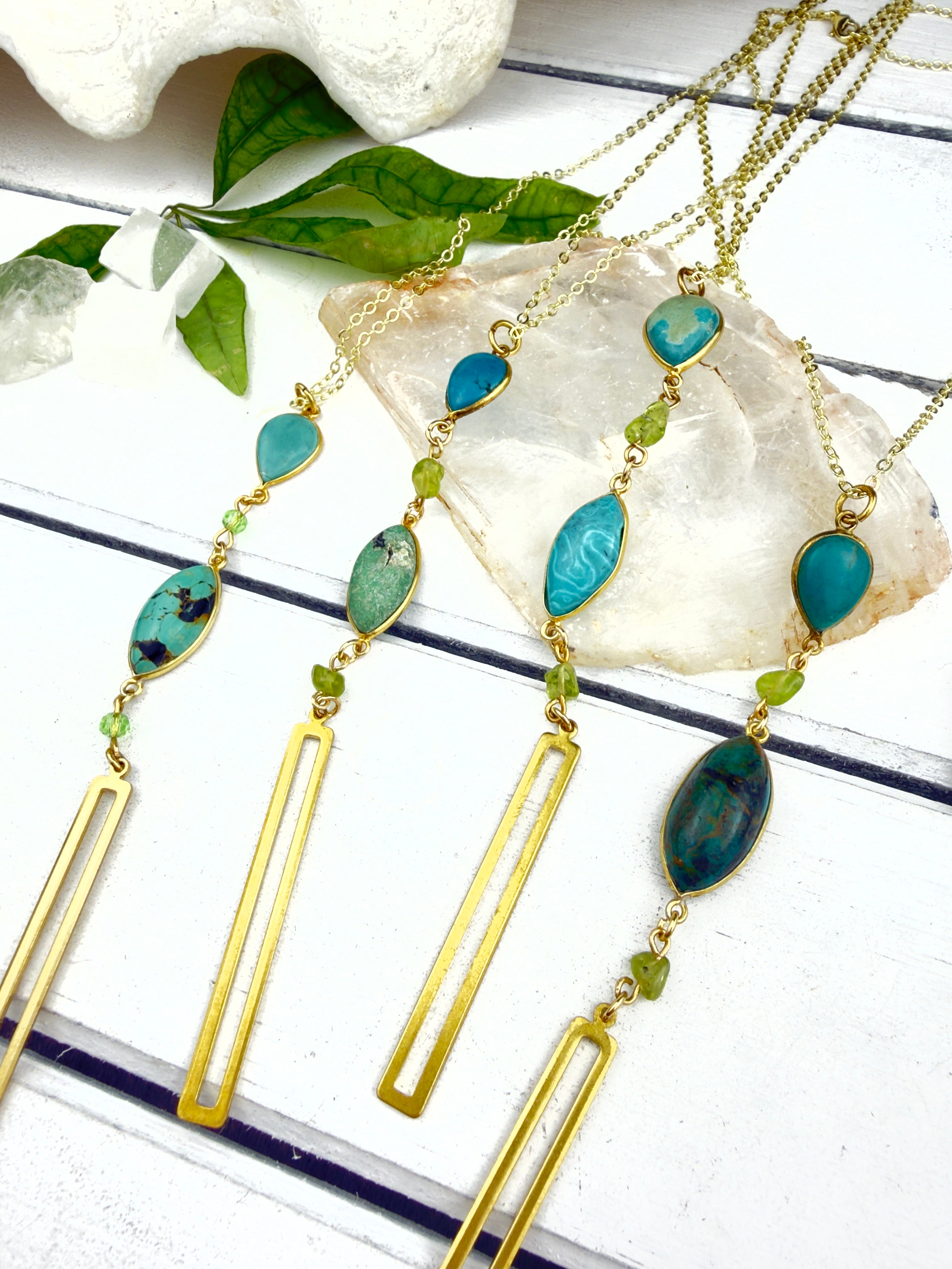 Vertical Drop Necklace