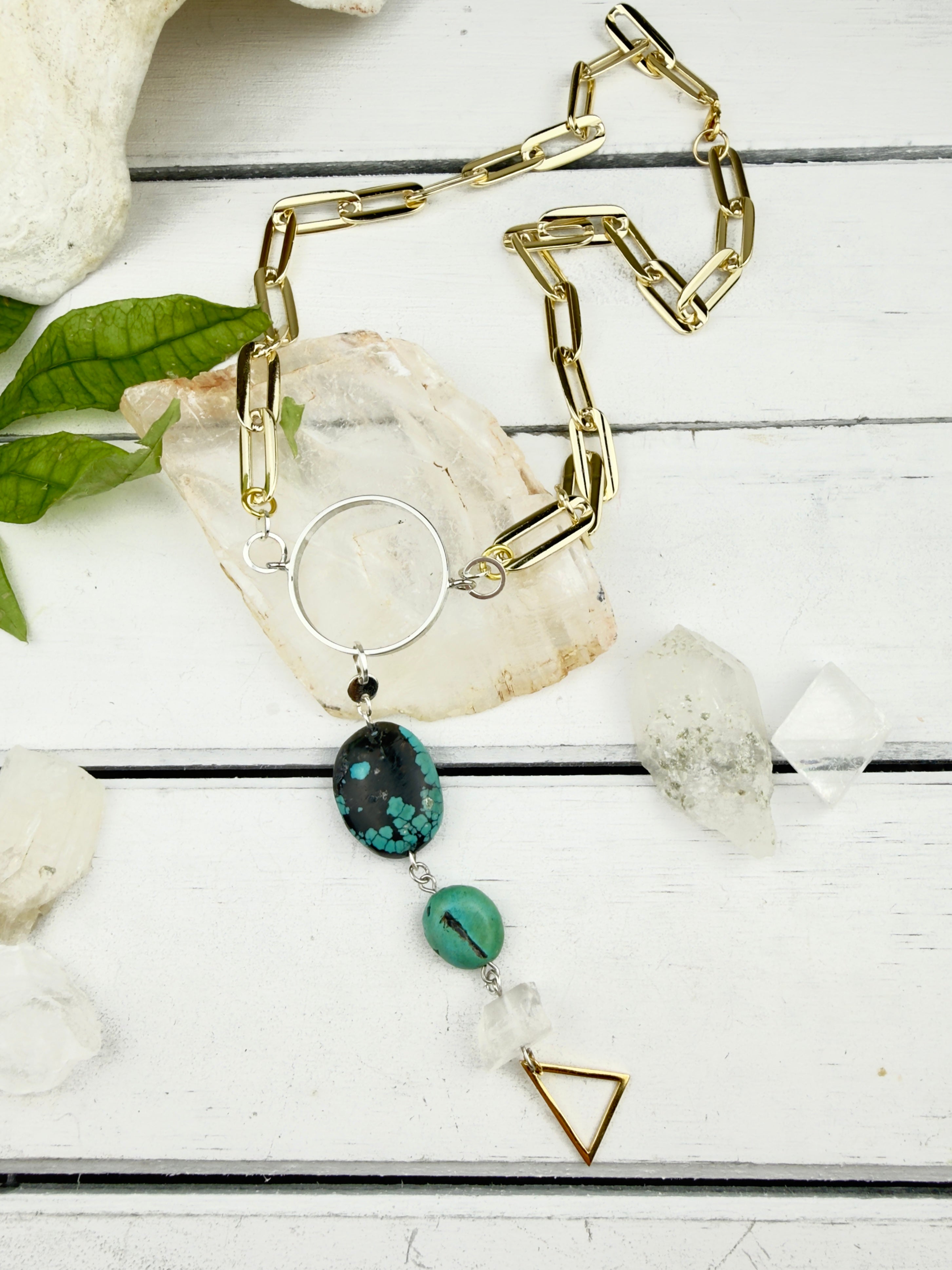 Kaivalya Truth Turquoise Necklace