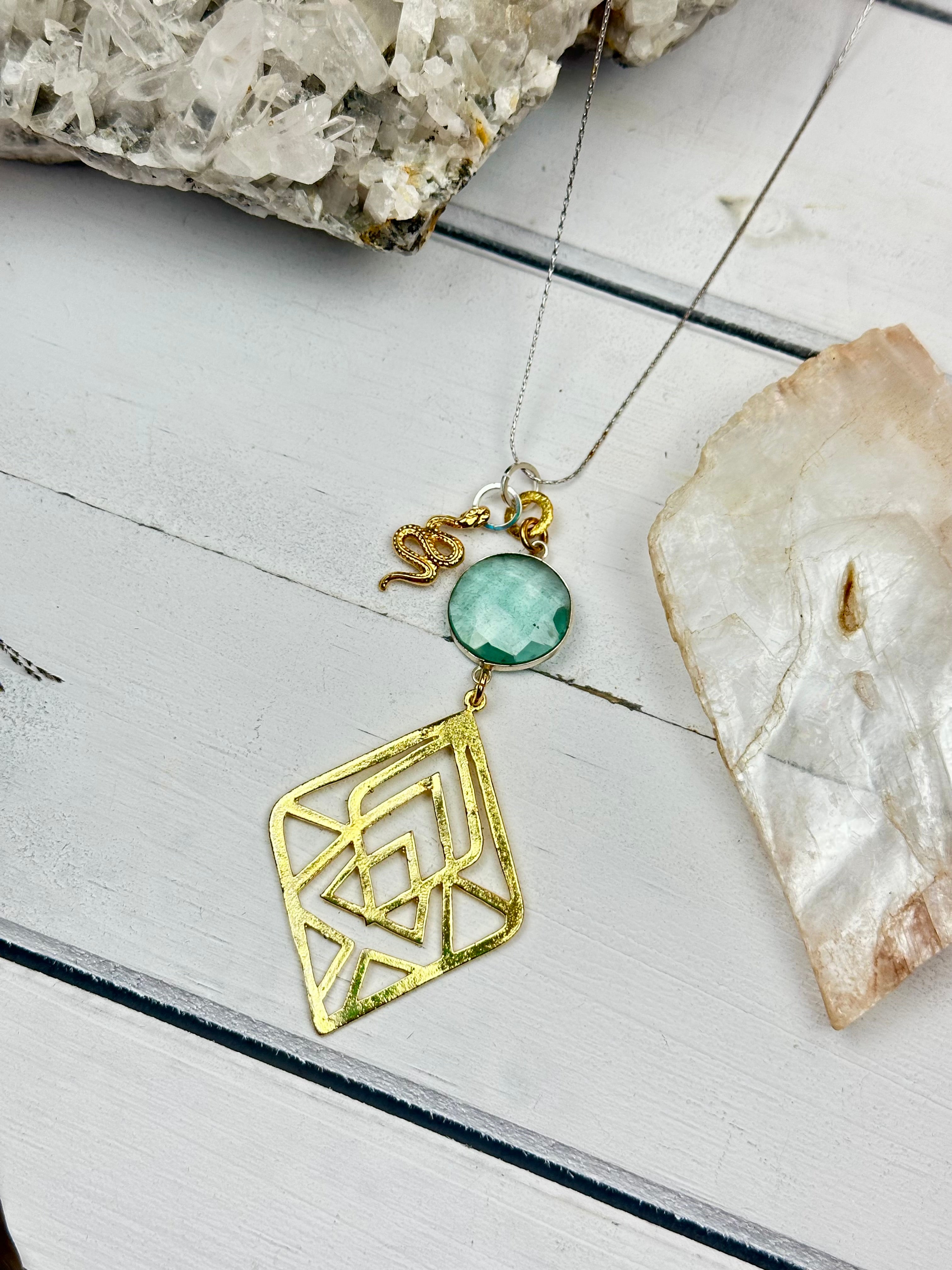 Sacred Transformation Pendant Necklace