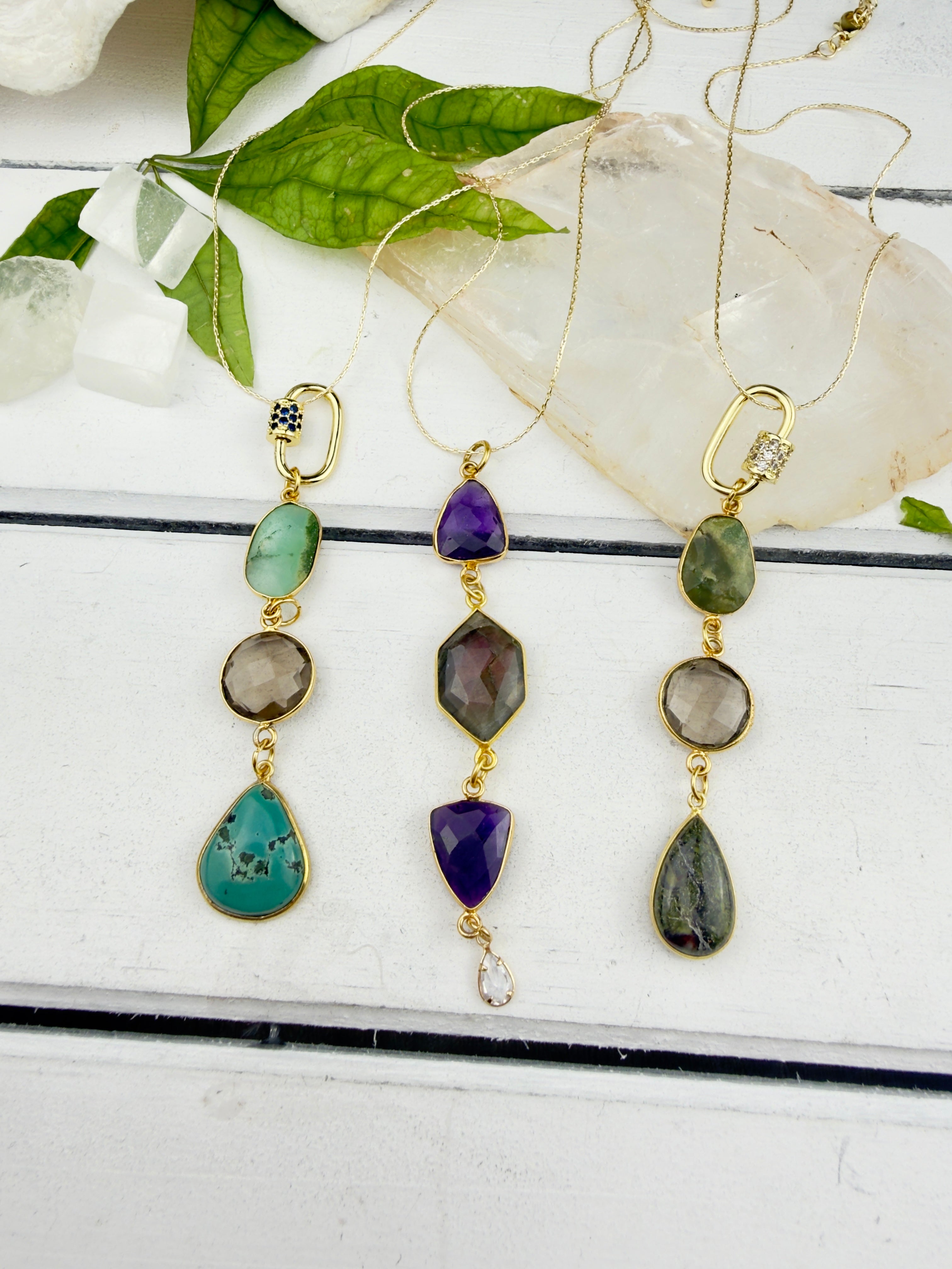 Tejas Cairns Faceted Necklace