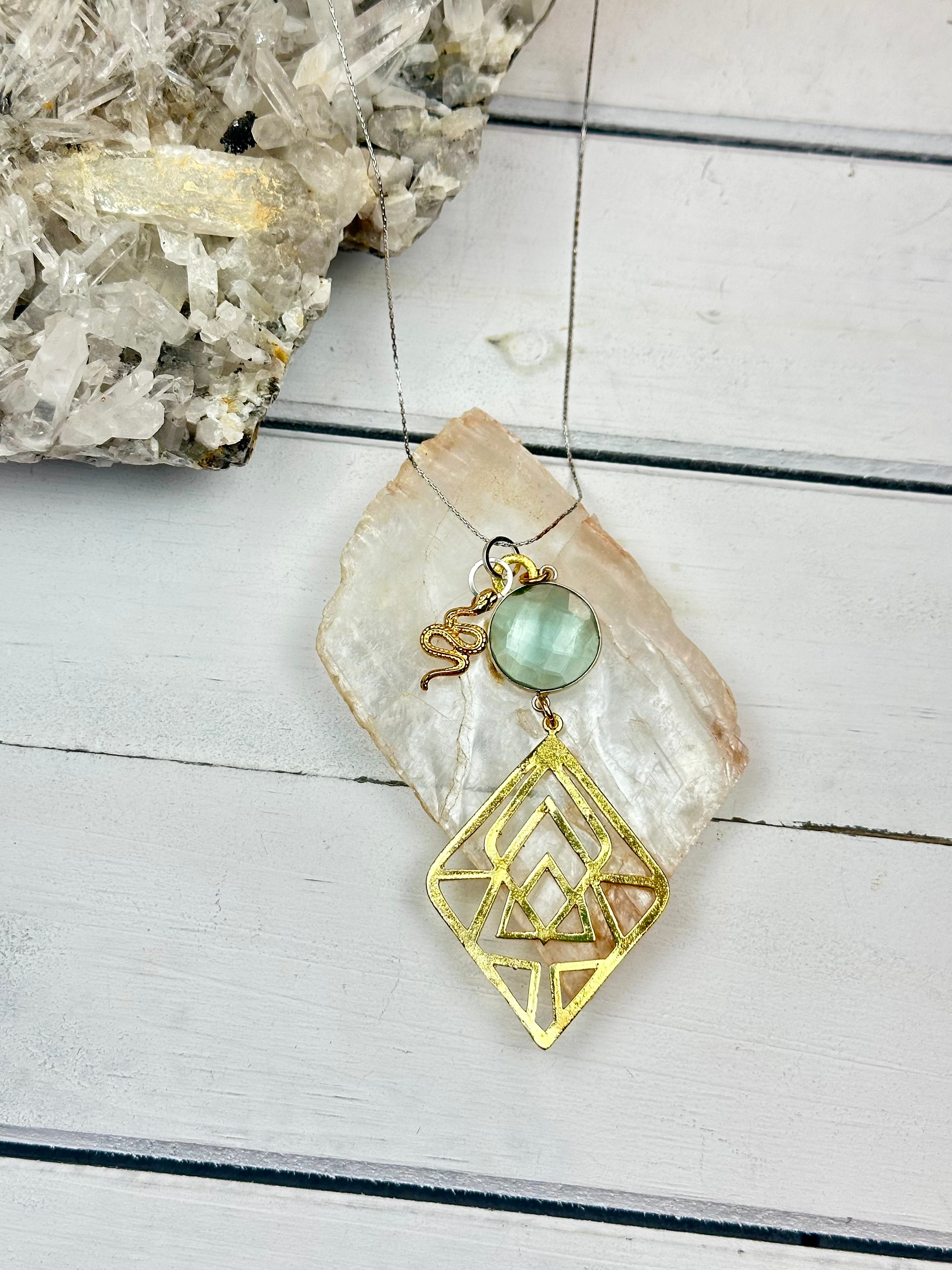 Sacred Transformation Pendant Necklace