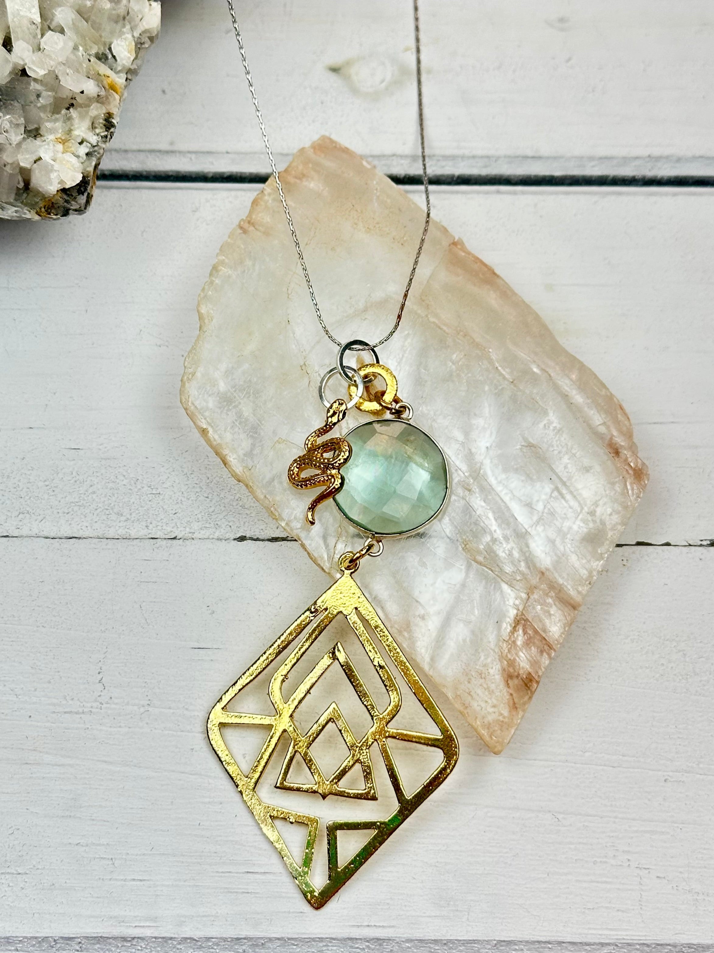 Sacred Transformation Pendant Necklace