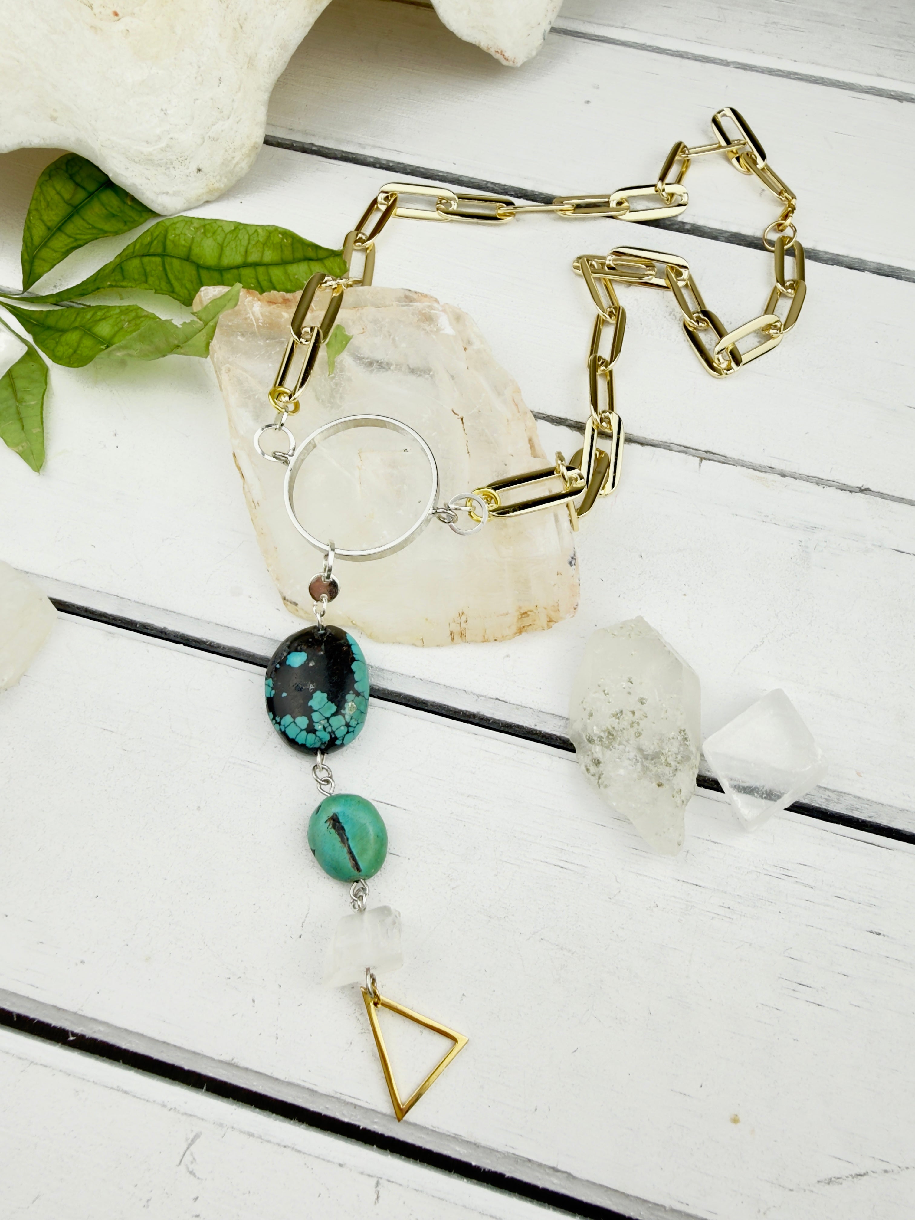 Kaivalya Truth Turquoise Necklace