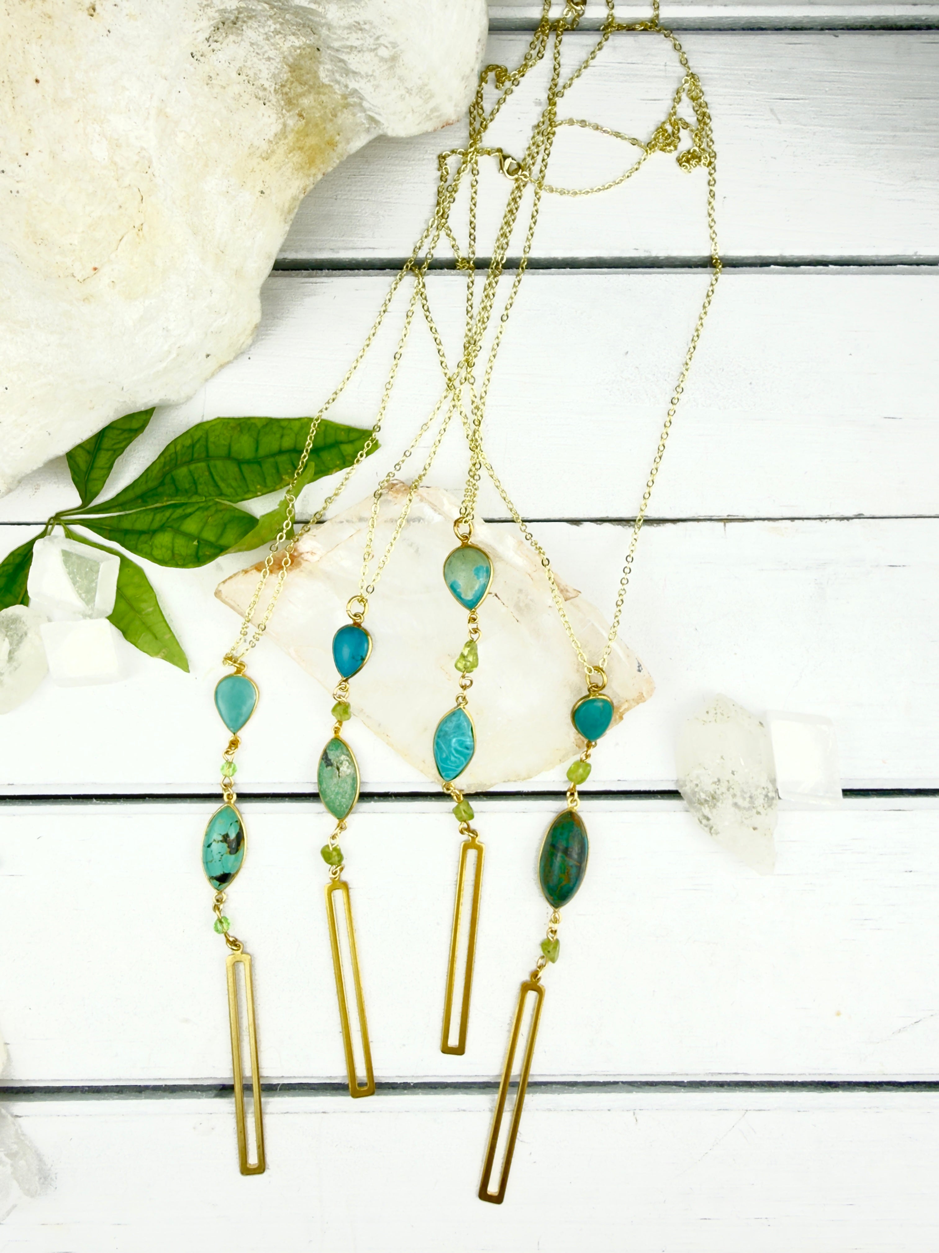 Vertical Drop Necklace