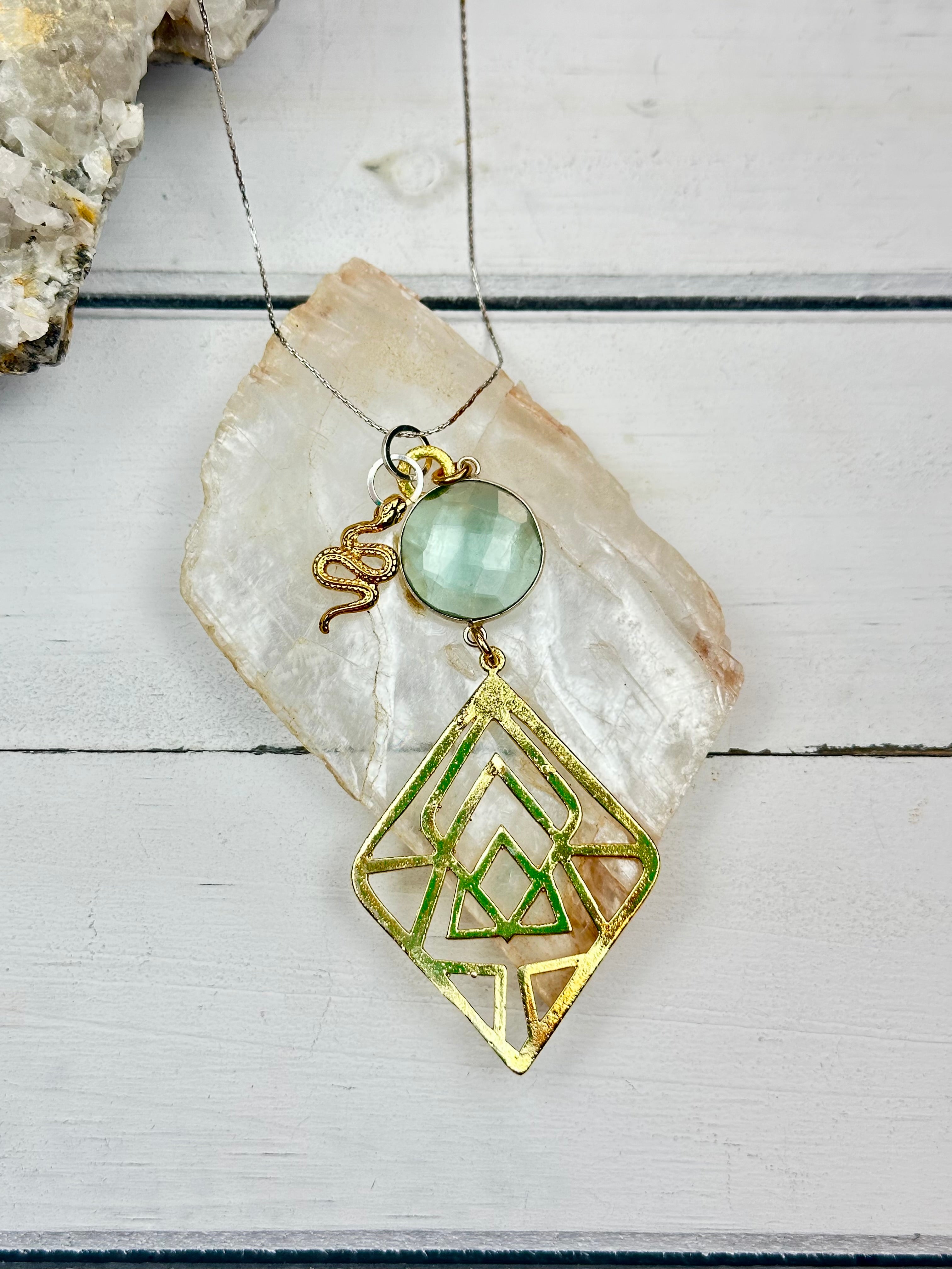 Sacred Transformation Pendant Necklace