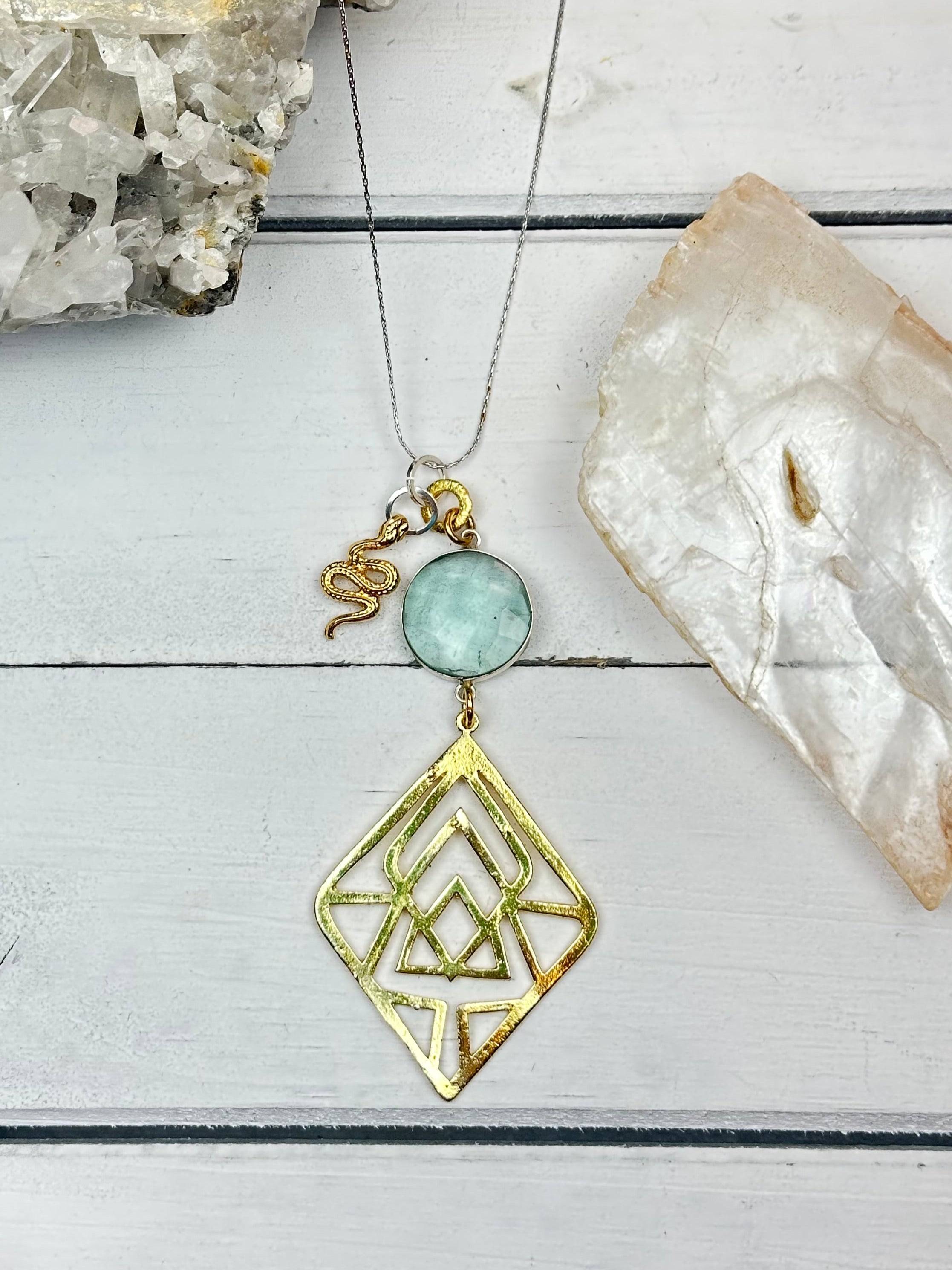 Sacred Transformation Pendant Necklace