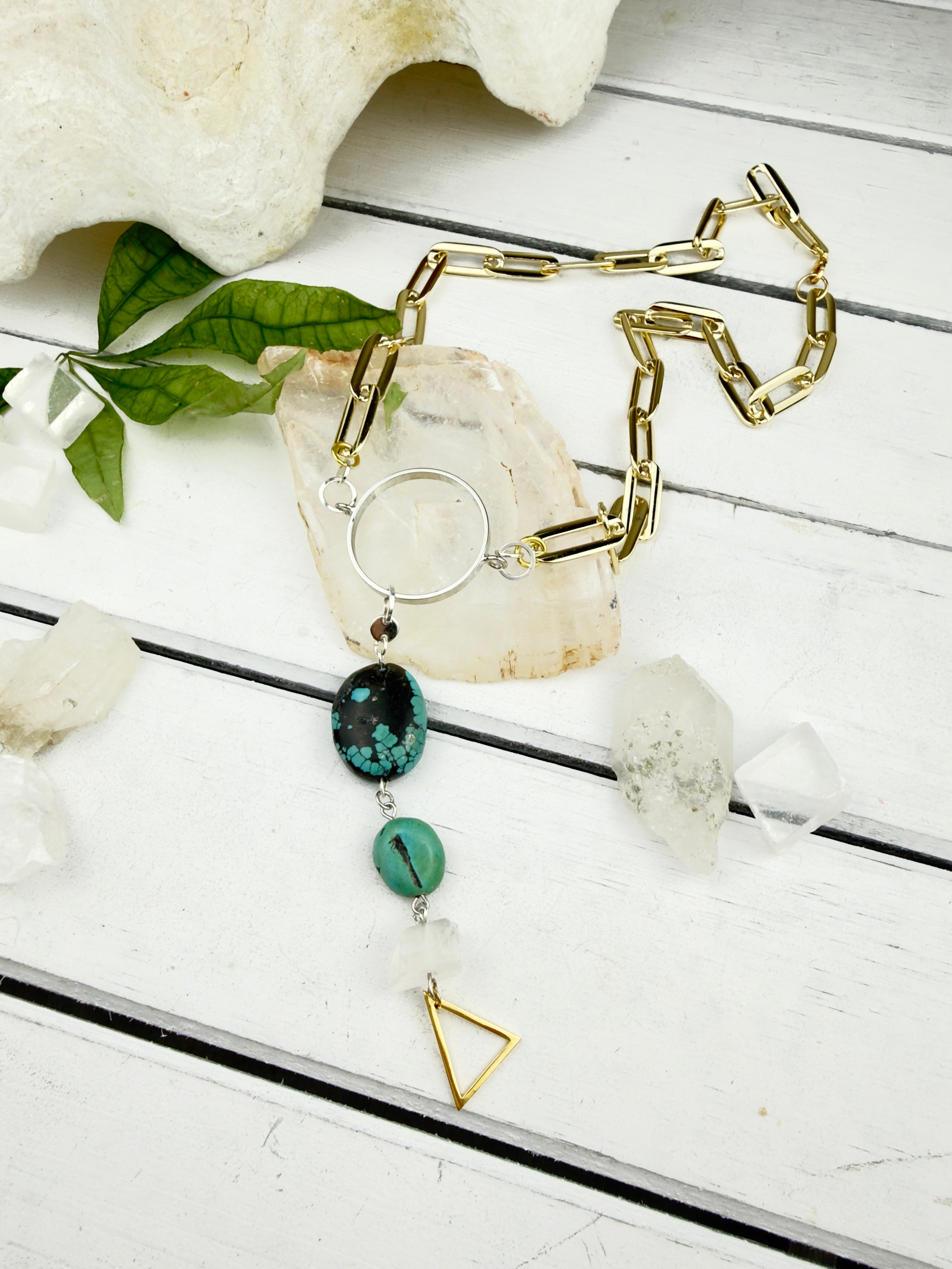 Kaivalya Truth Turquoise Necklace