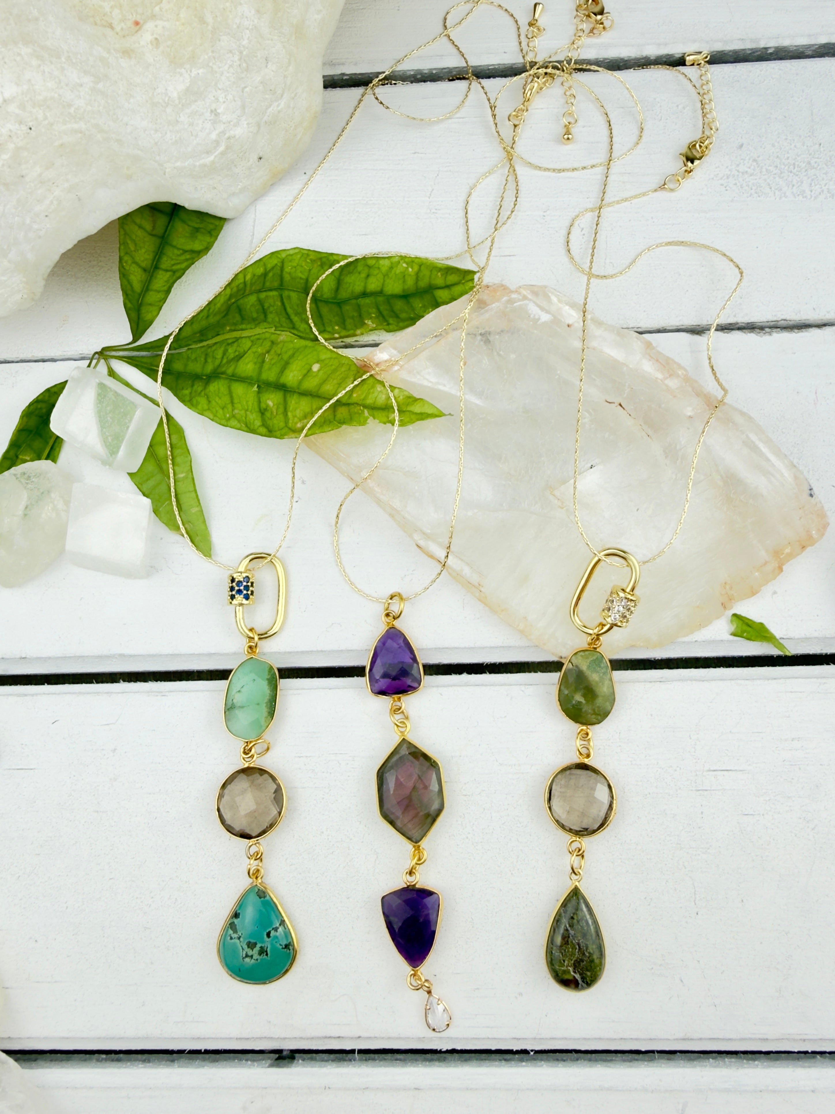 Tejas Cairns Faceted Necklace