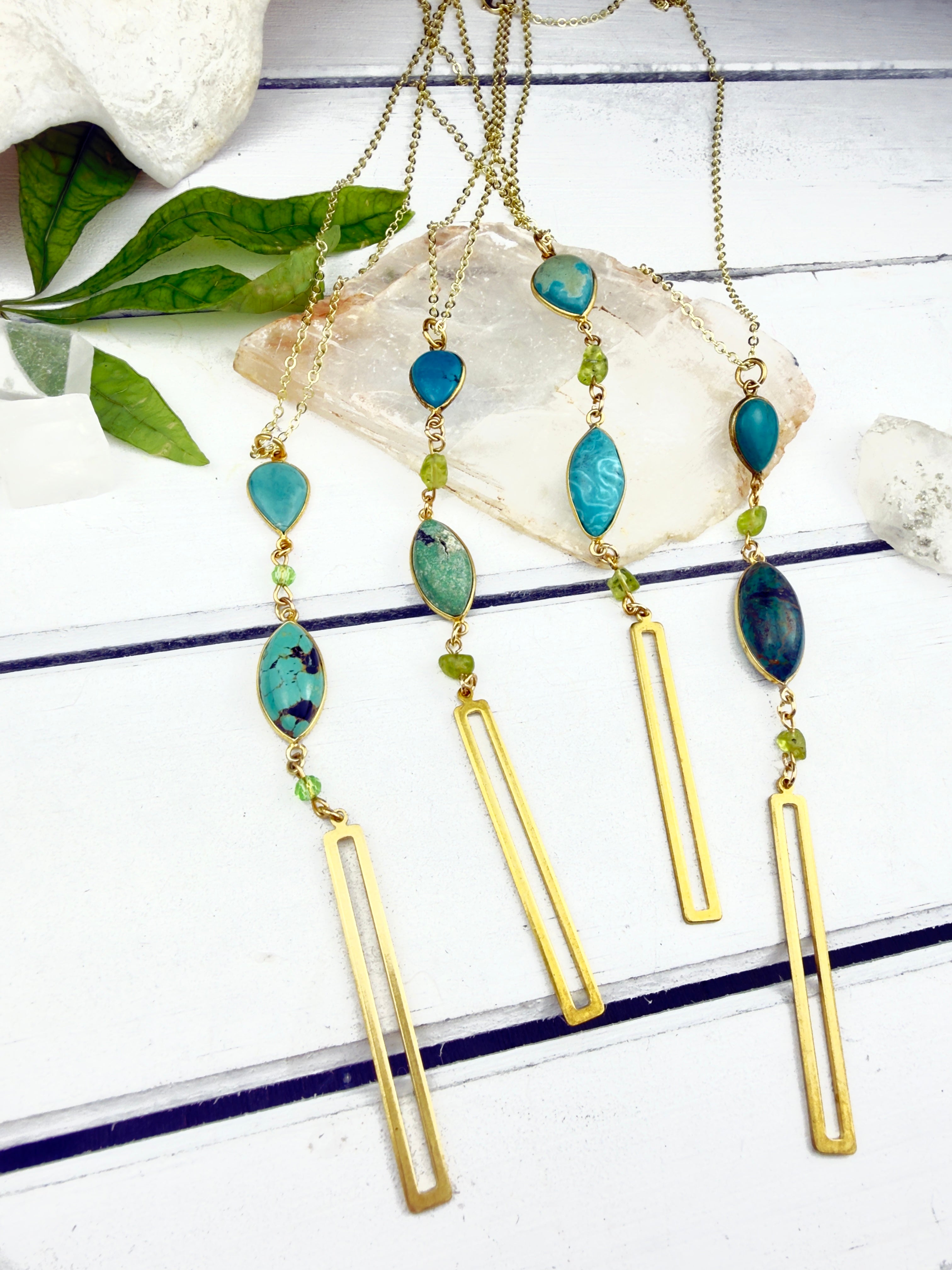 Vertical Drop Necklace