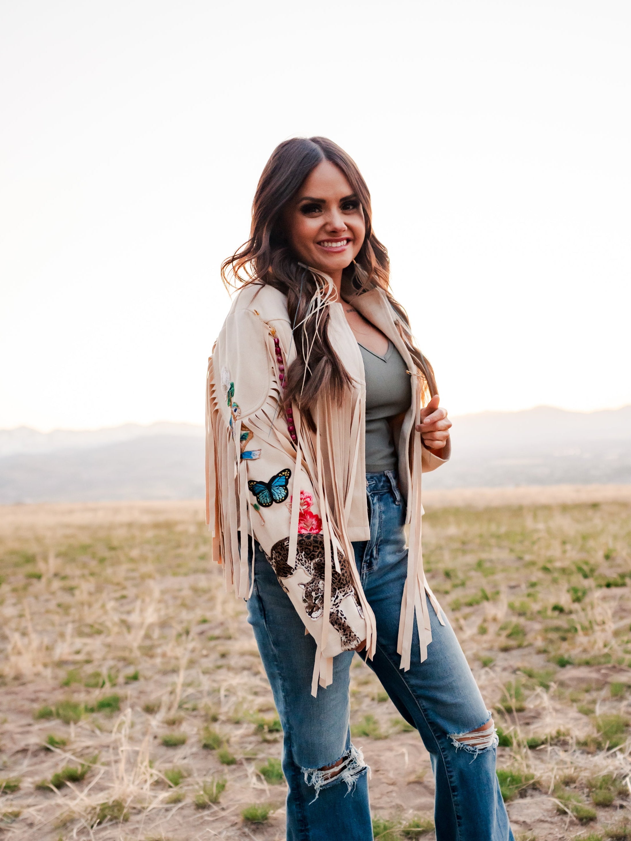 Floral Flow Dream Coat