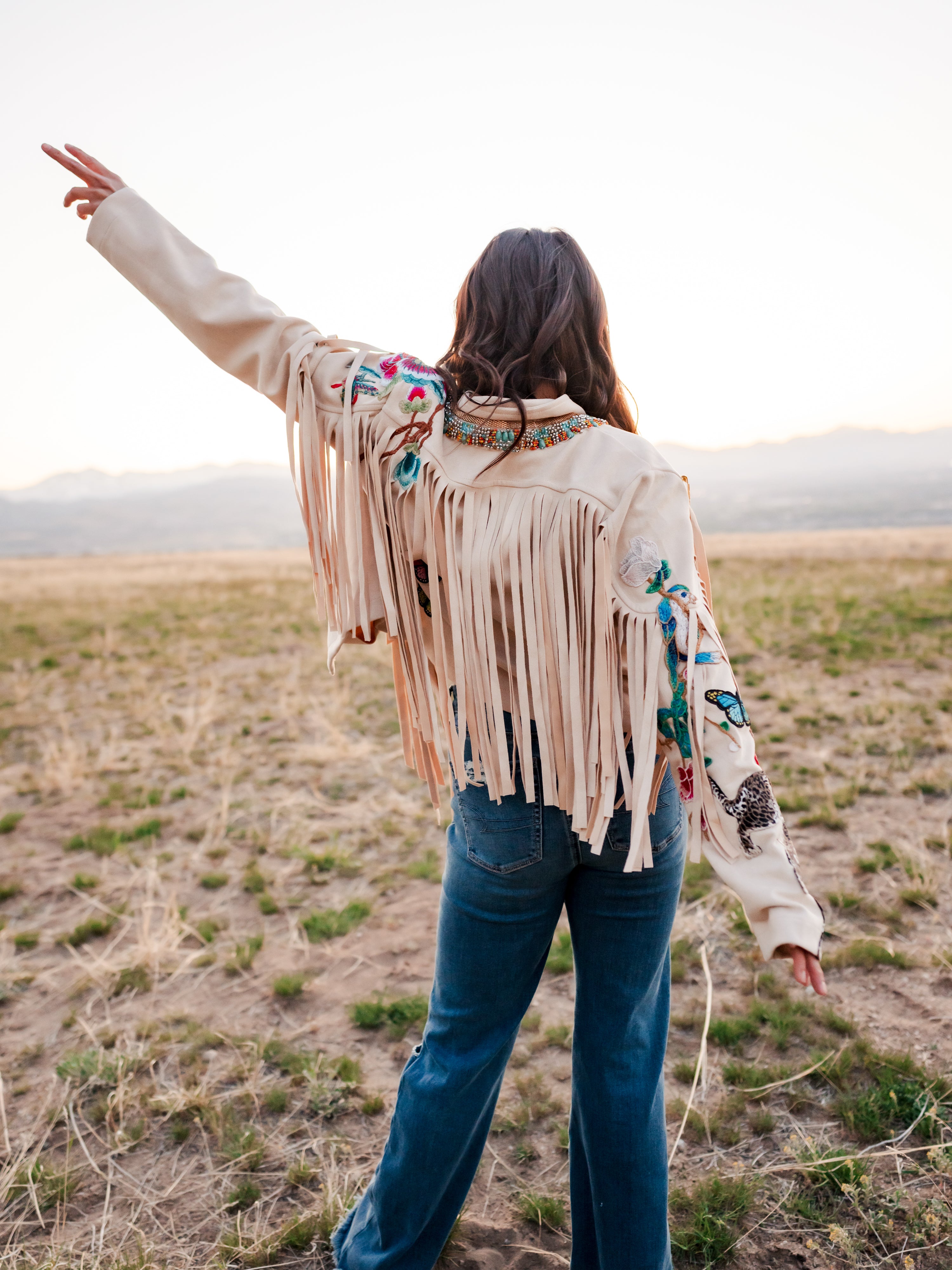 Floral Flow Dream Coat