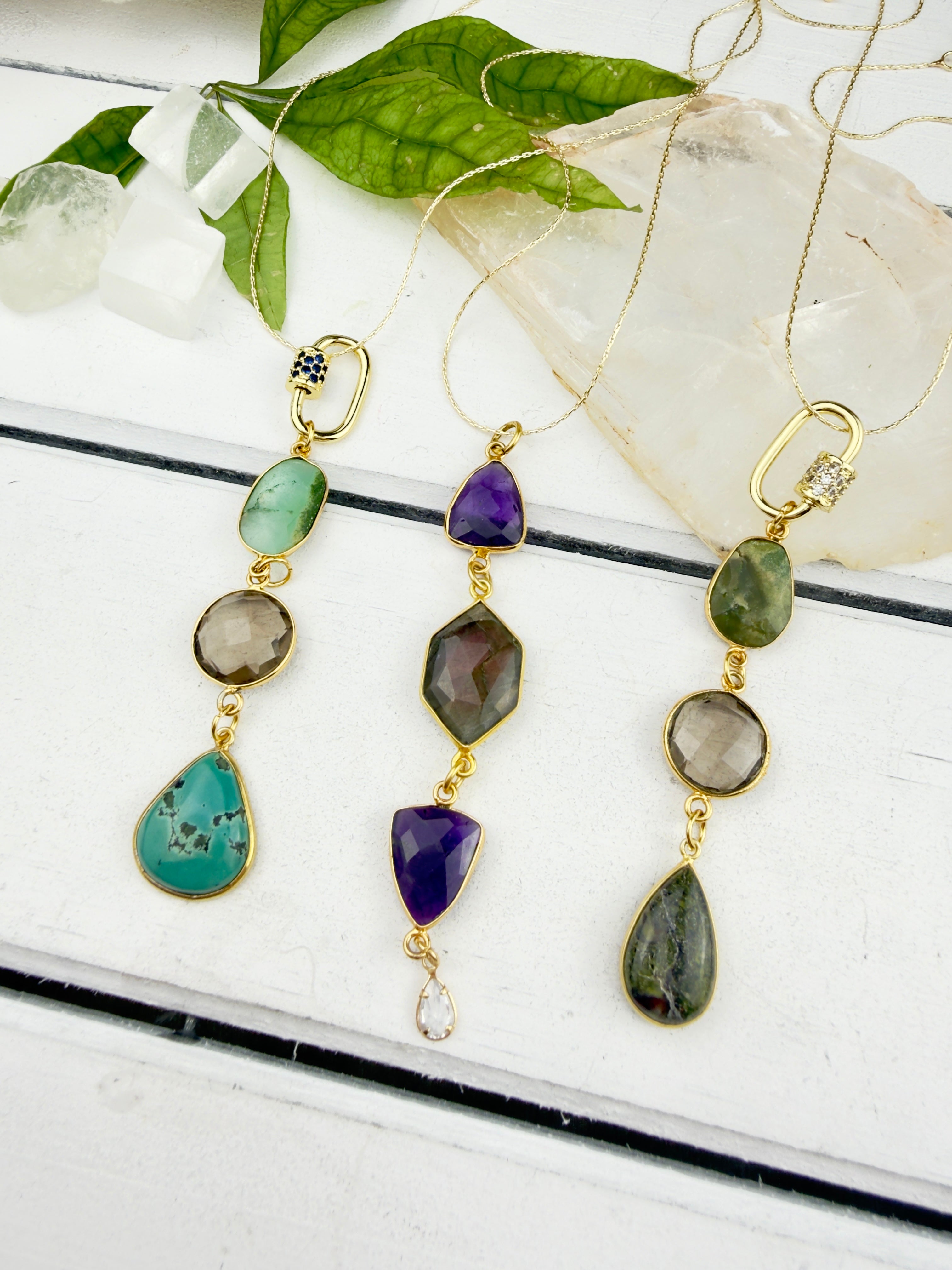 Tejas Cairns Faceted Necklace