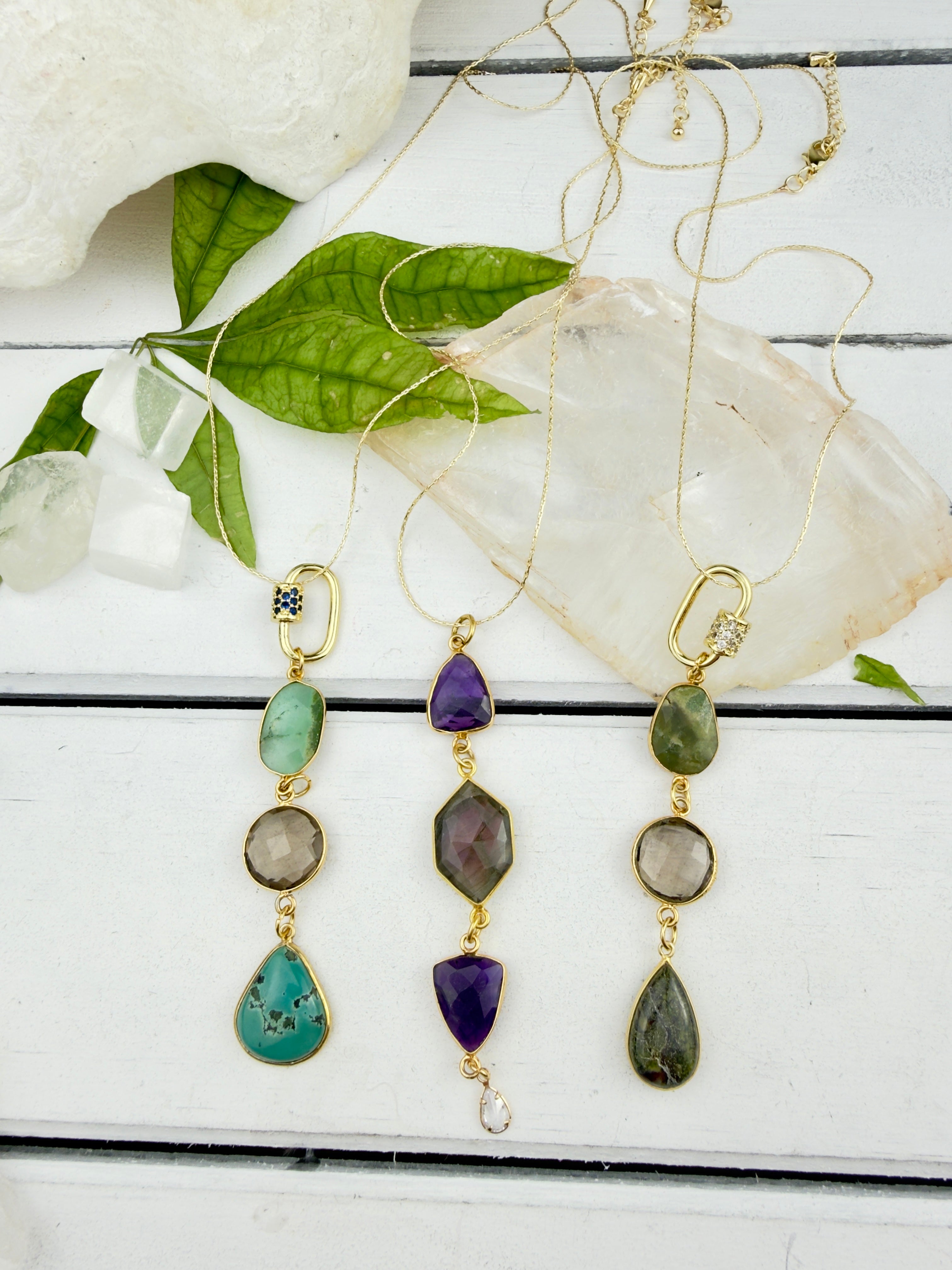 Tejas Cairns Faceted Necklace