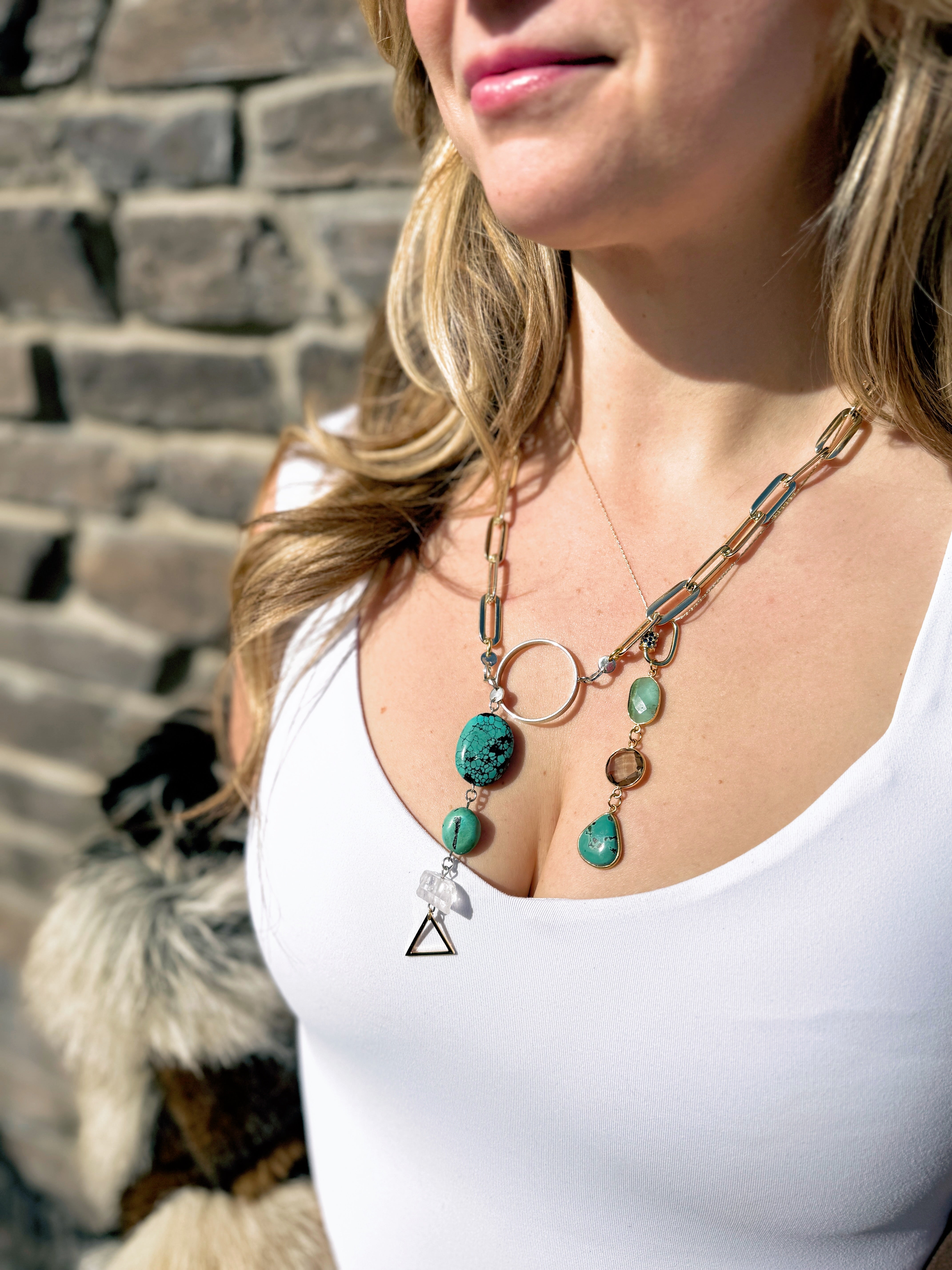 Tejas Cairns Faceted Necklace