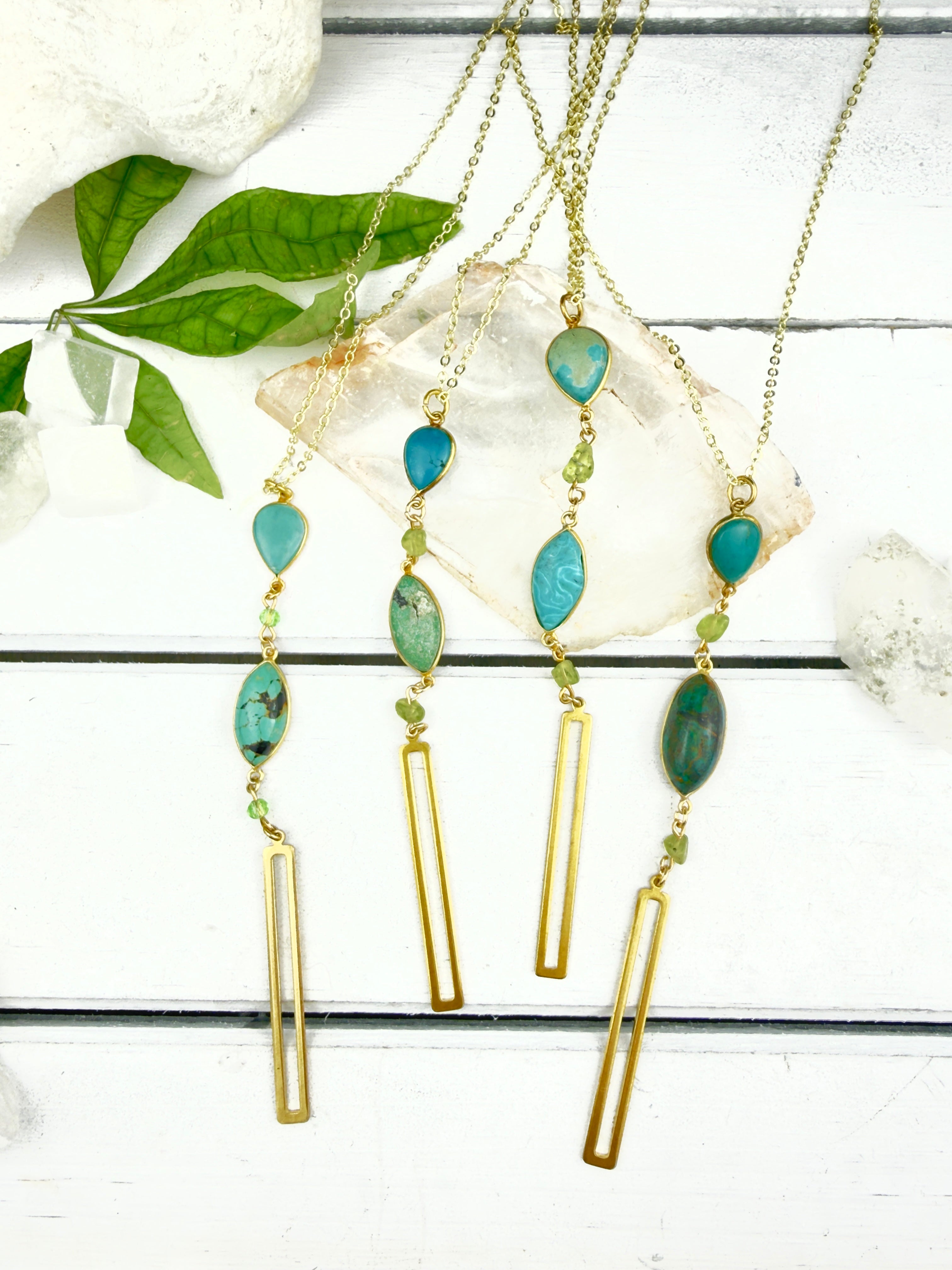 Vertical Drop Necklace