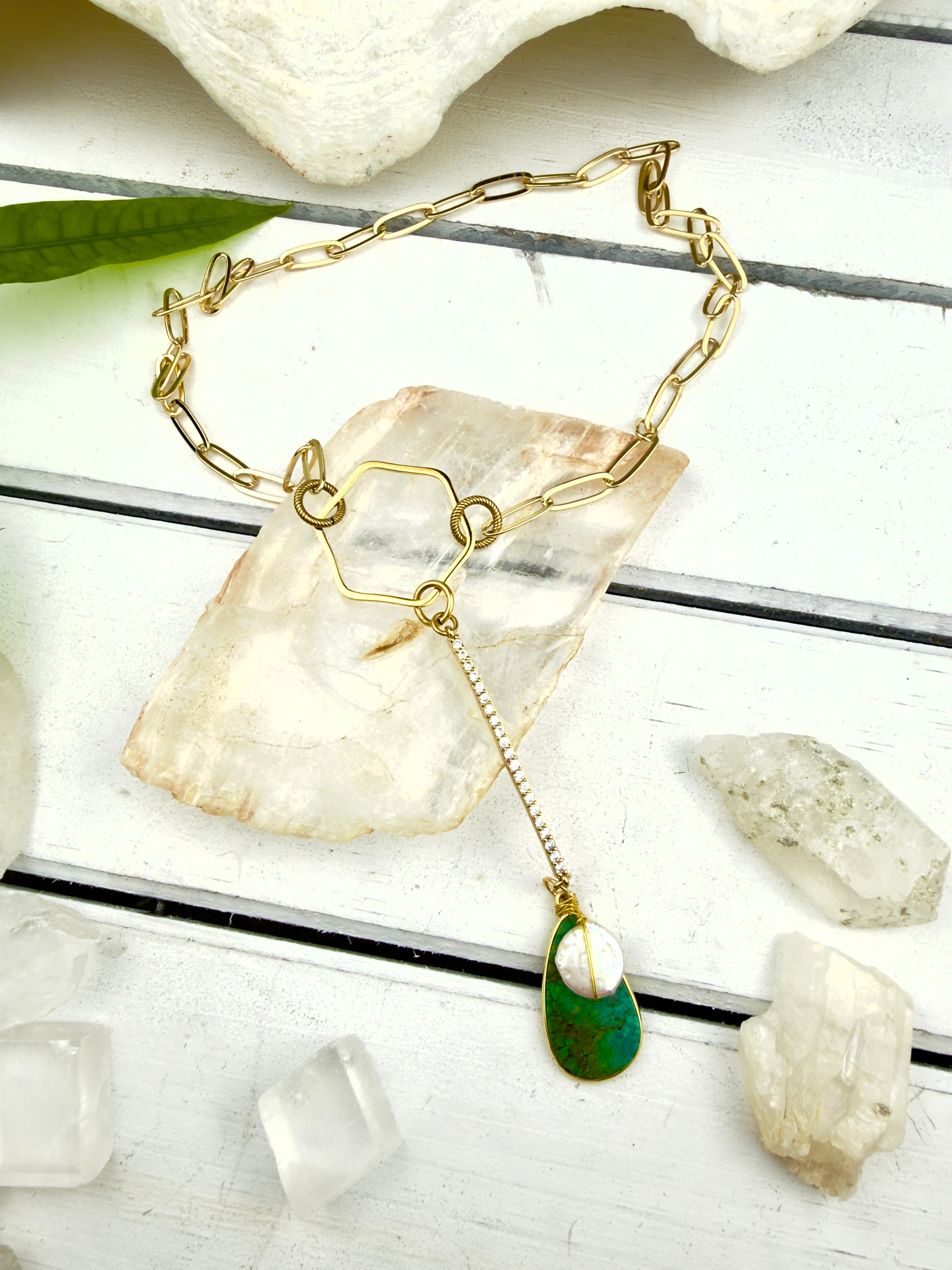 Sea + Sky Necklace