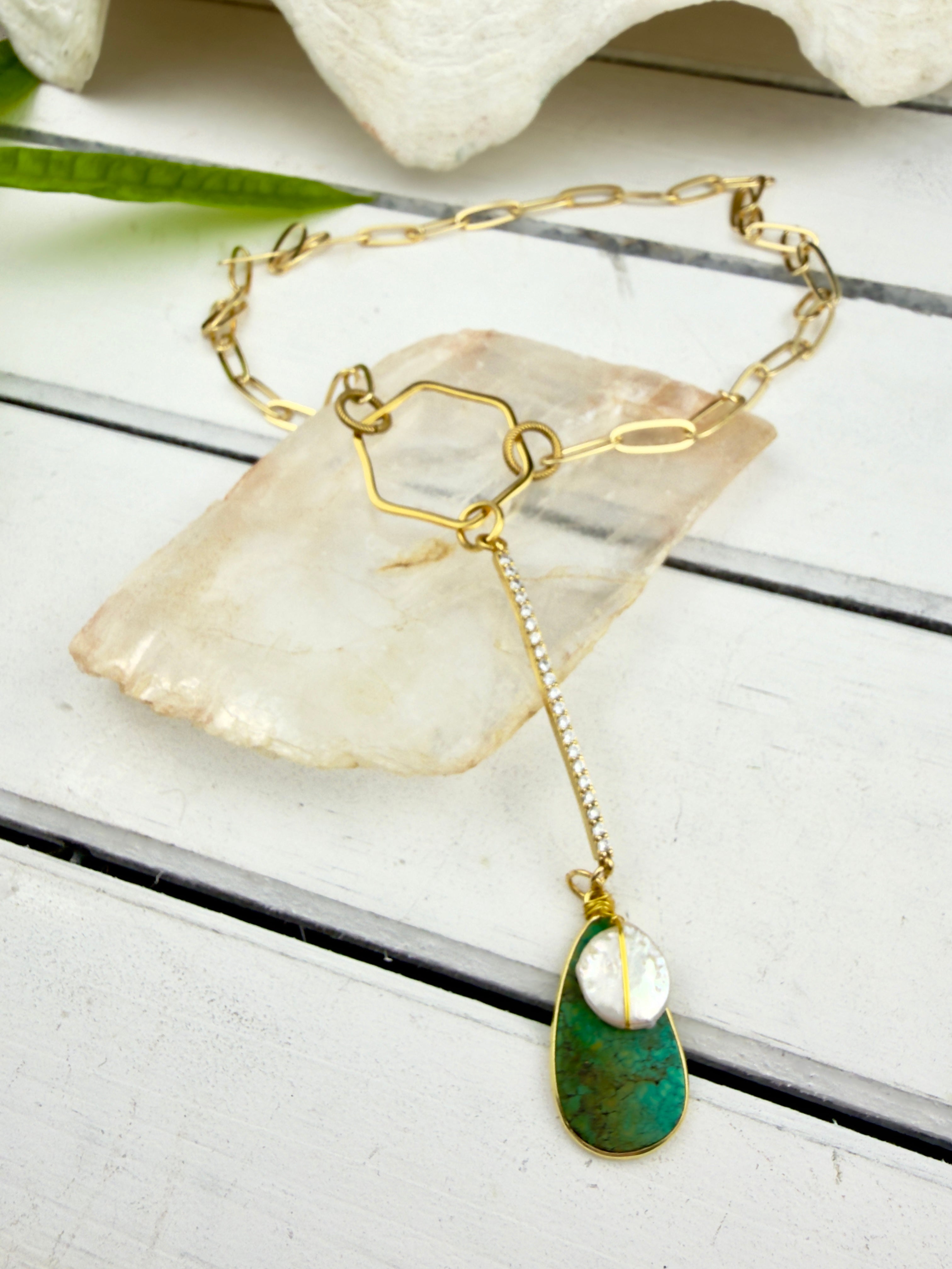 Sea + Sky Necklace