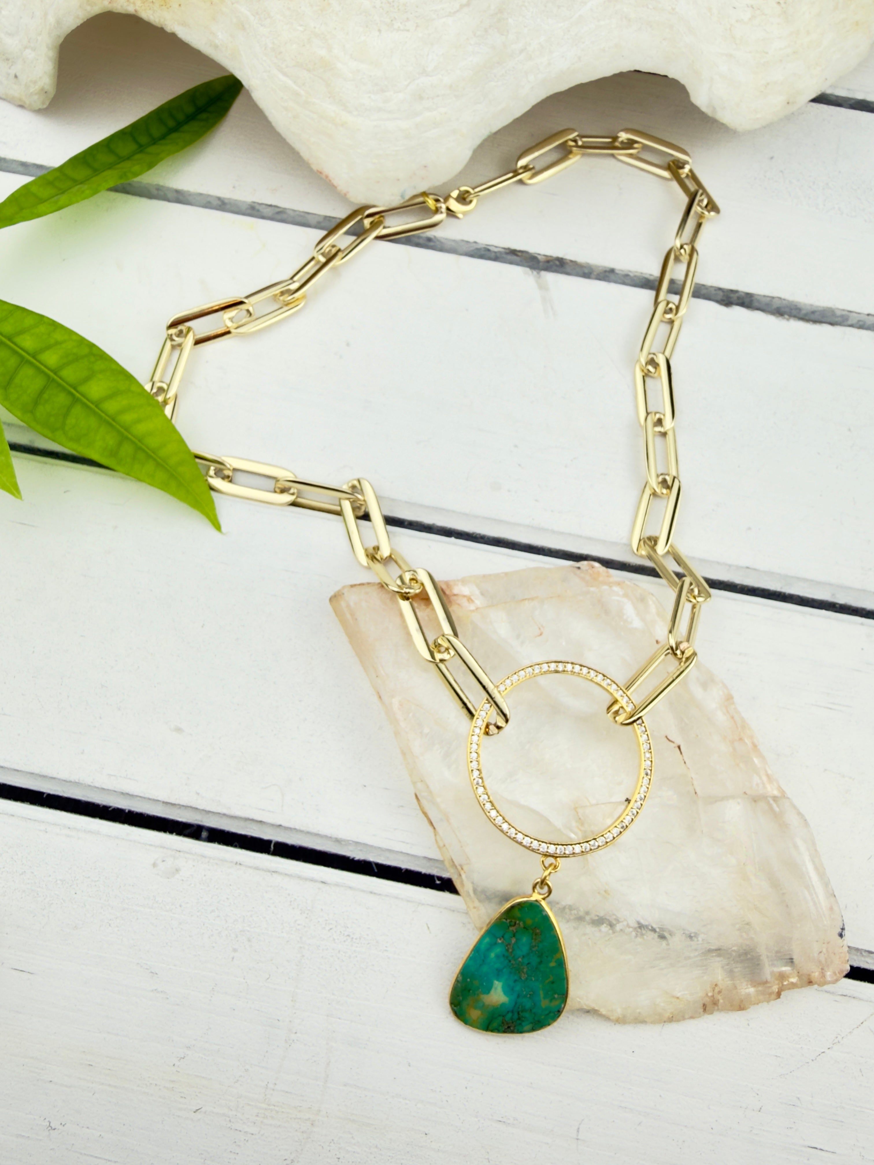 Tefnut Turquoise Necklace