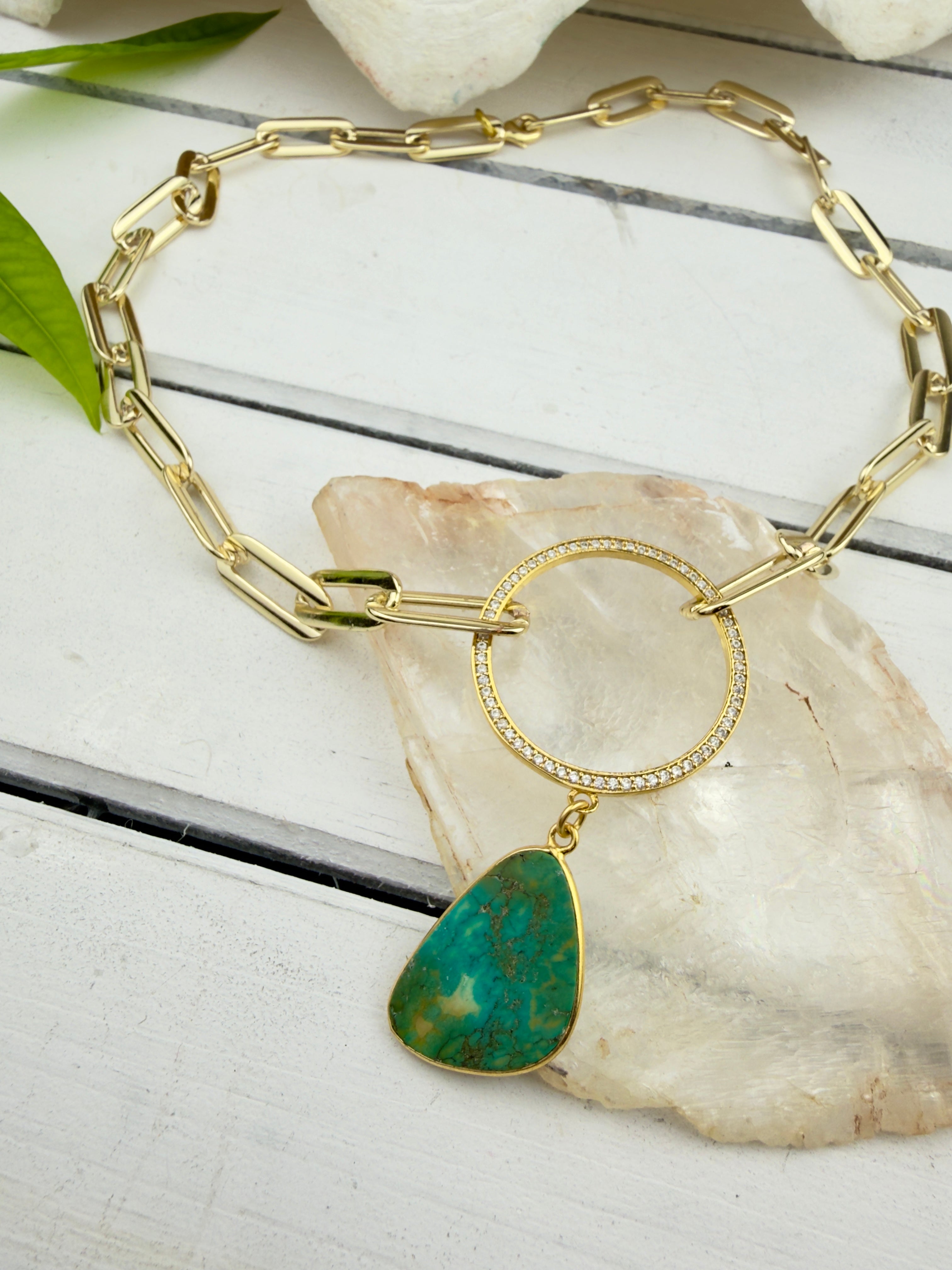 Tefnut Turquoise Necklace
