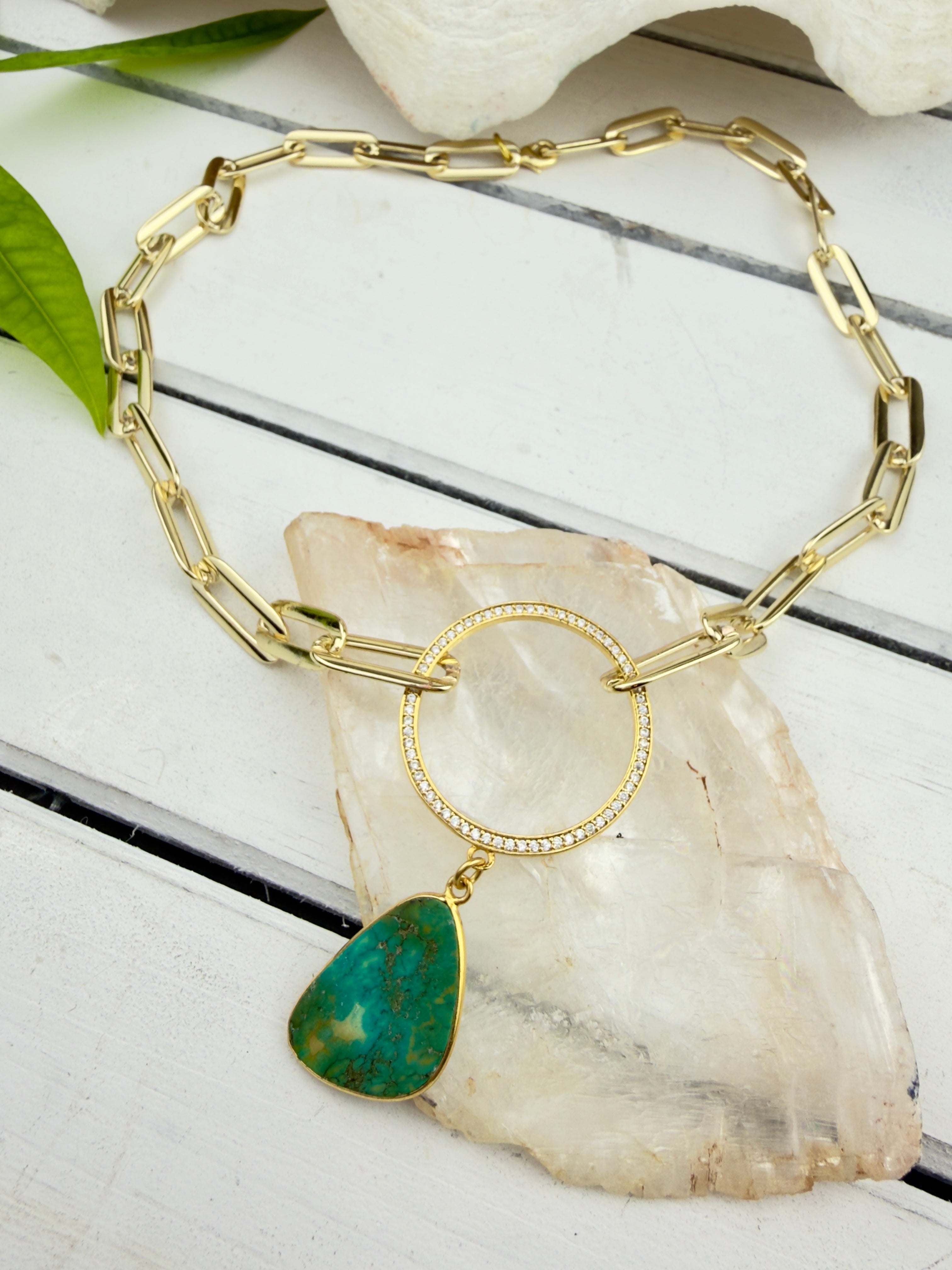 Tefnut Turquoise Necklace