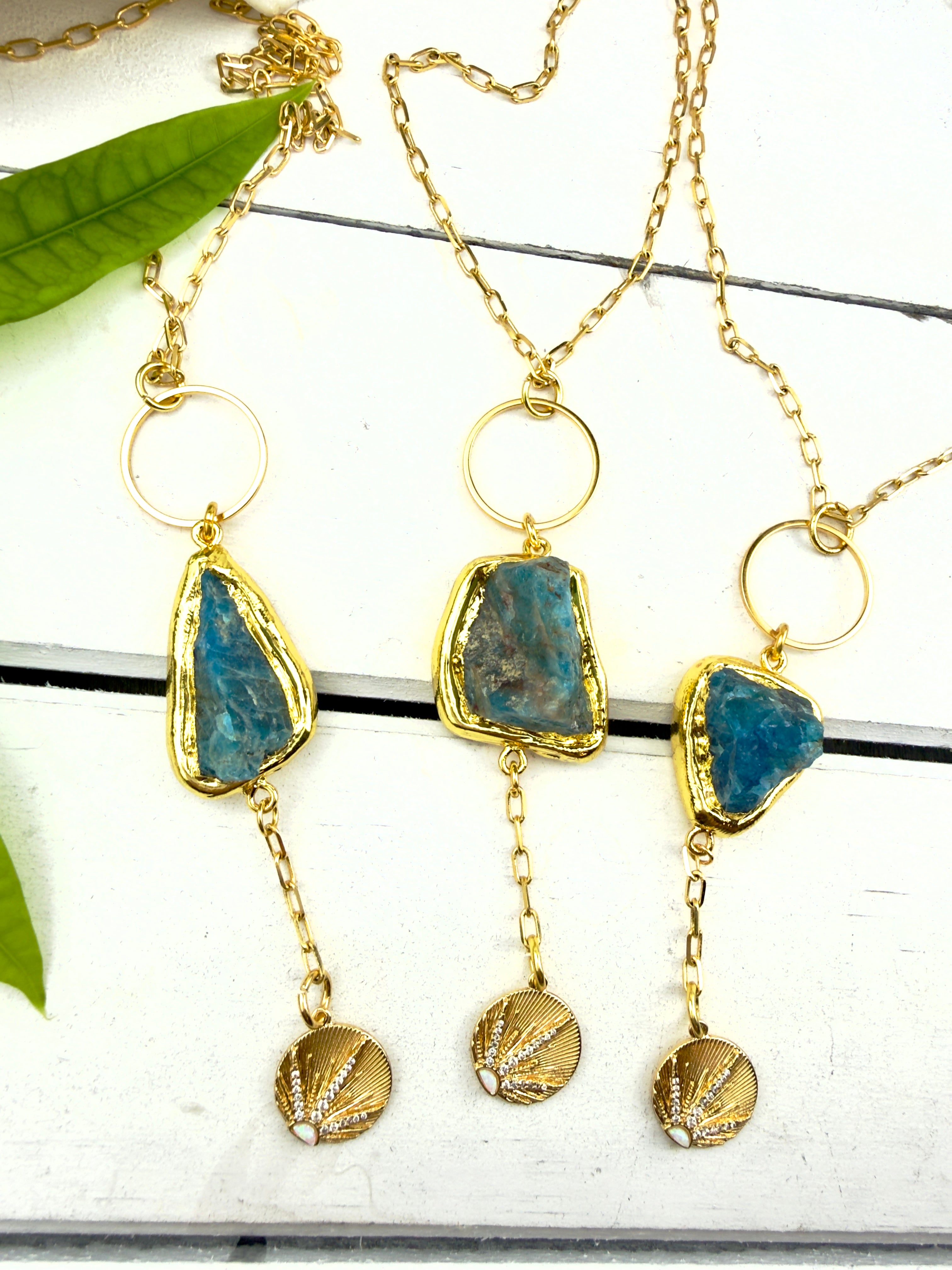 Samsara Blue Apatite Necklace