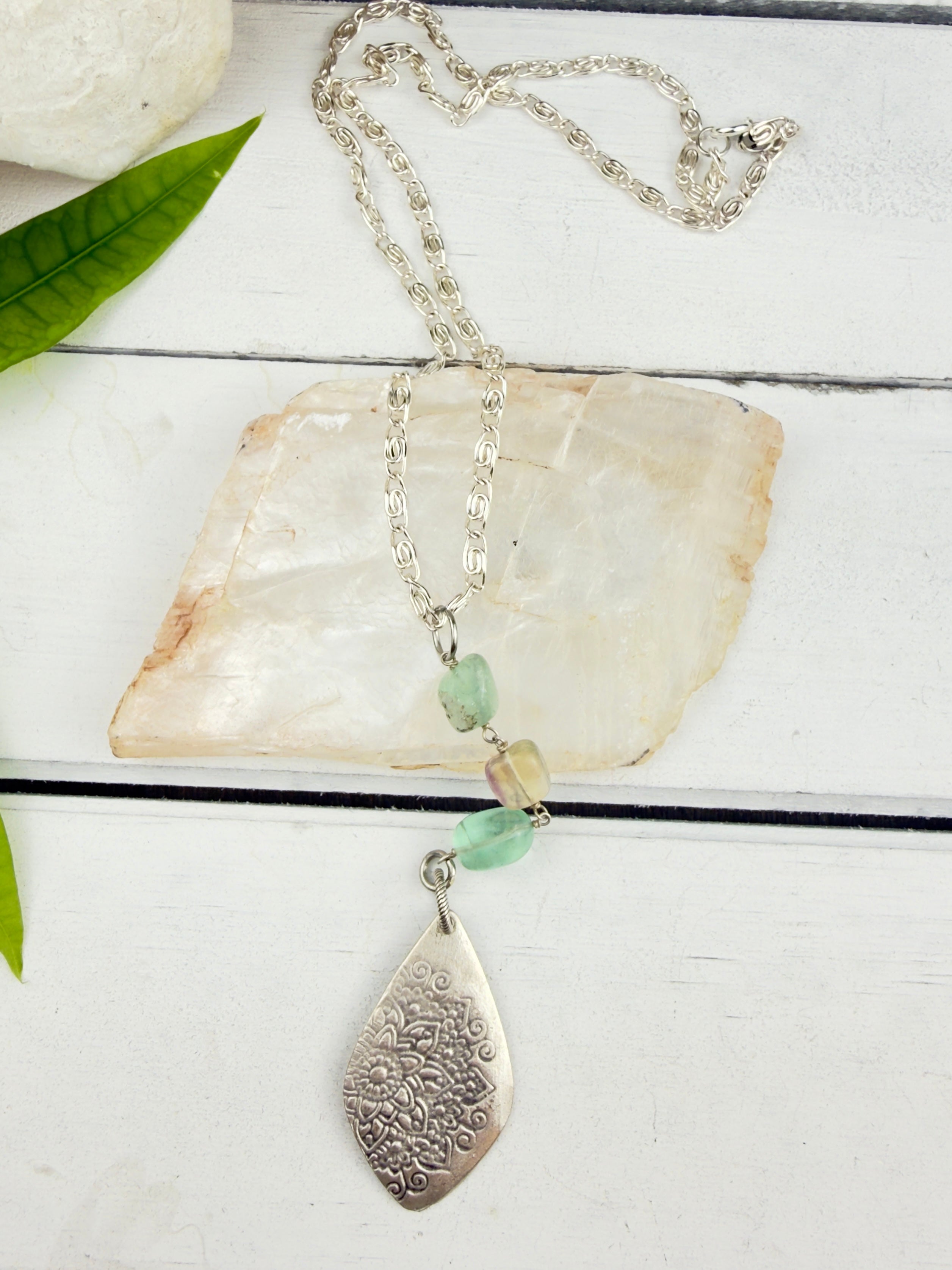 Athena Fluorite Necklace