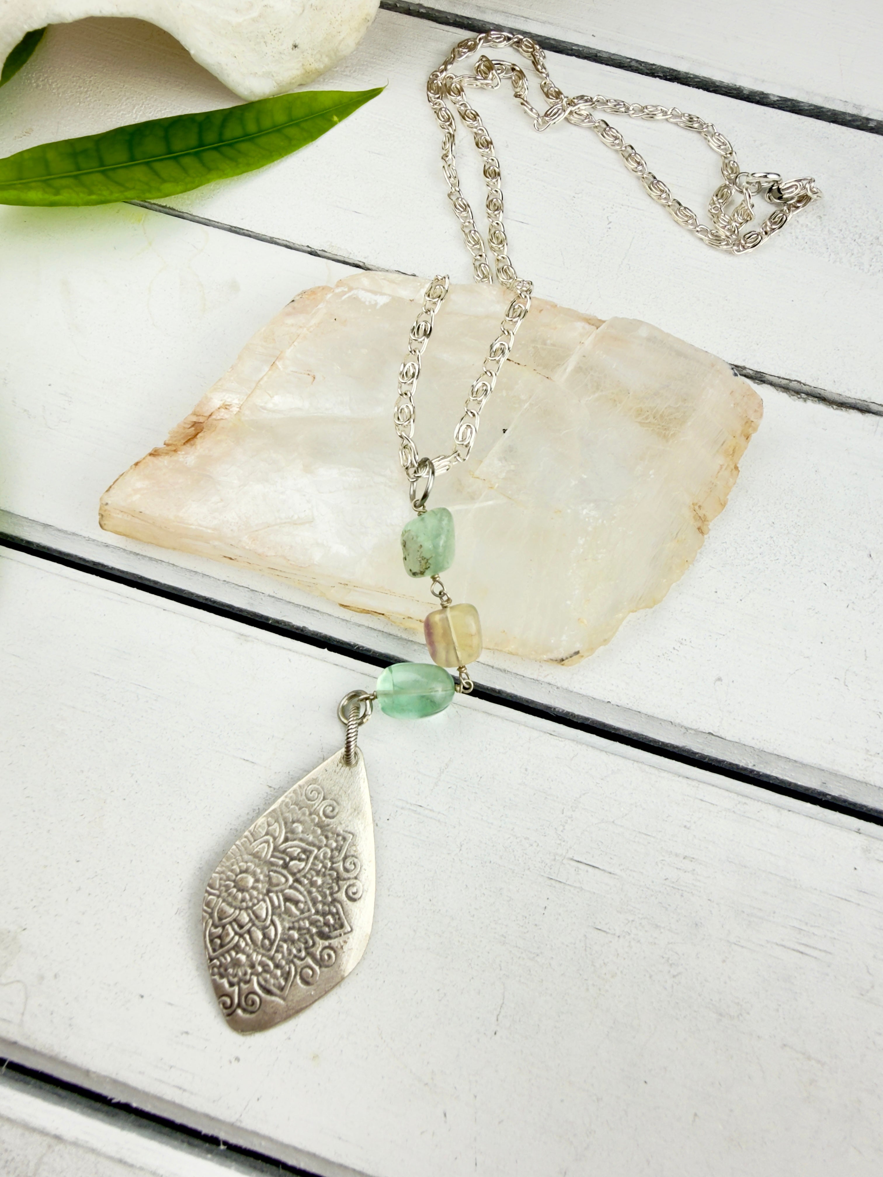 Athena Fluorite Necklace