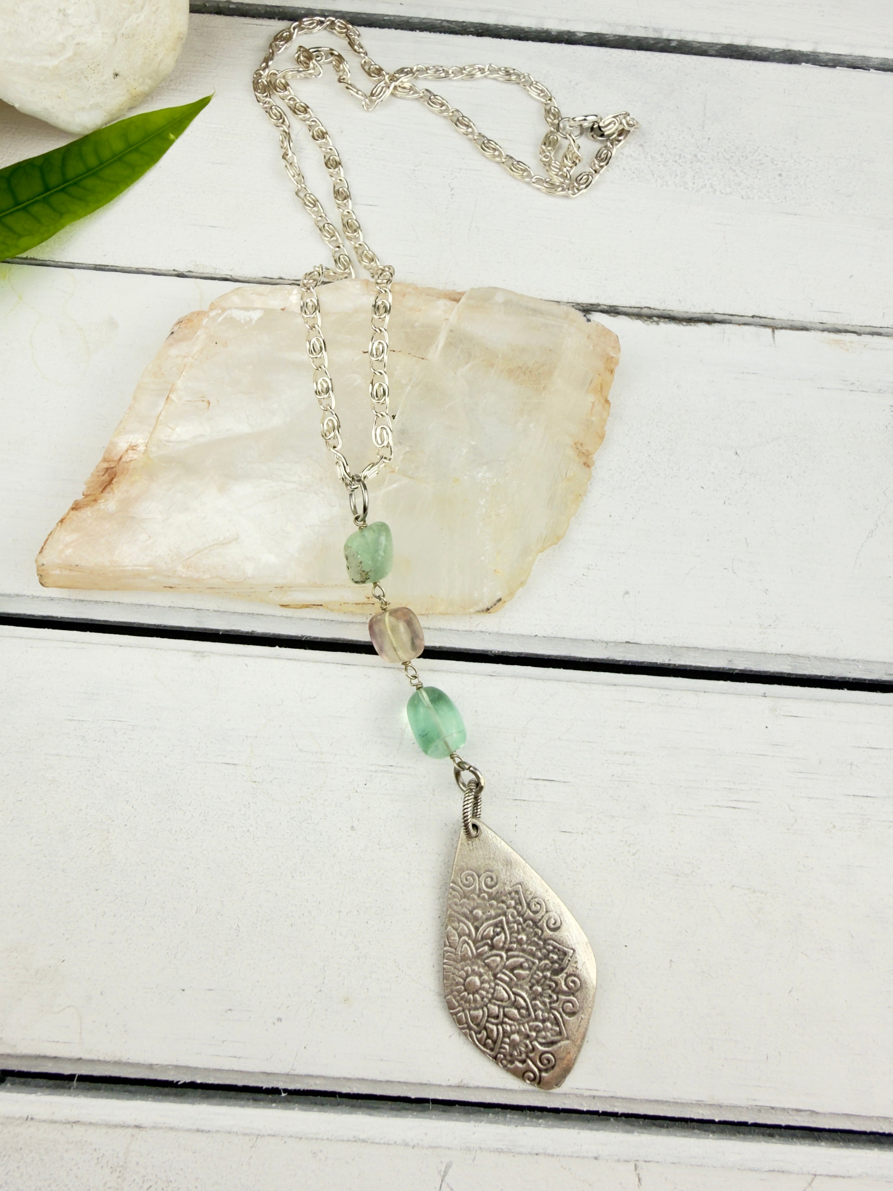 Athena Fluorite Necklace