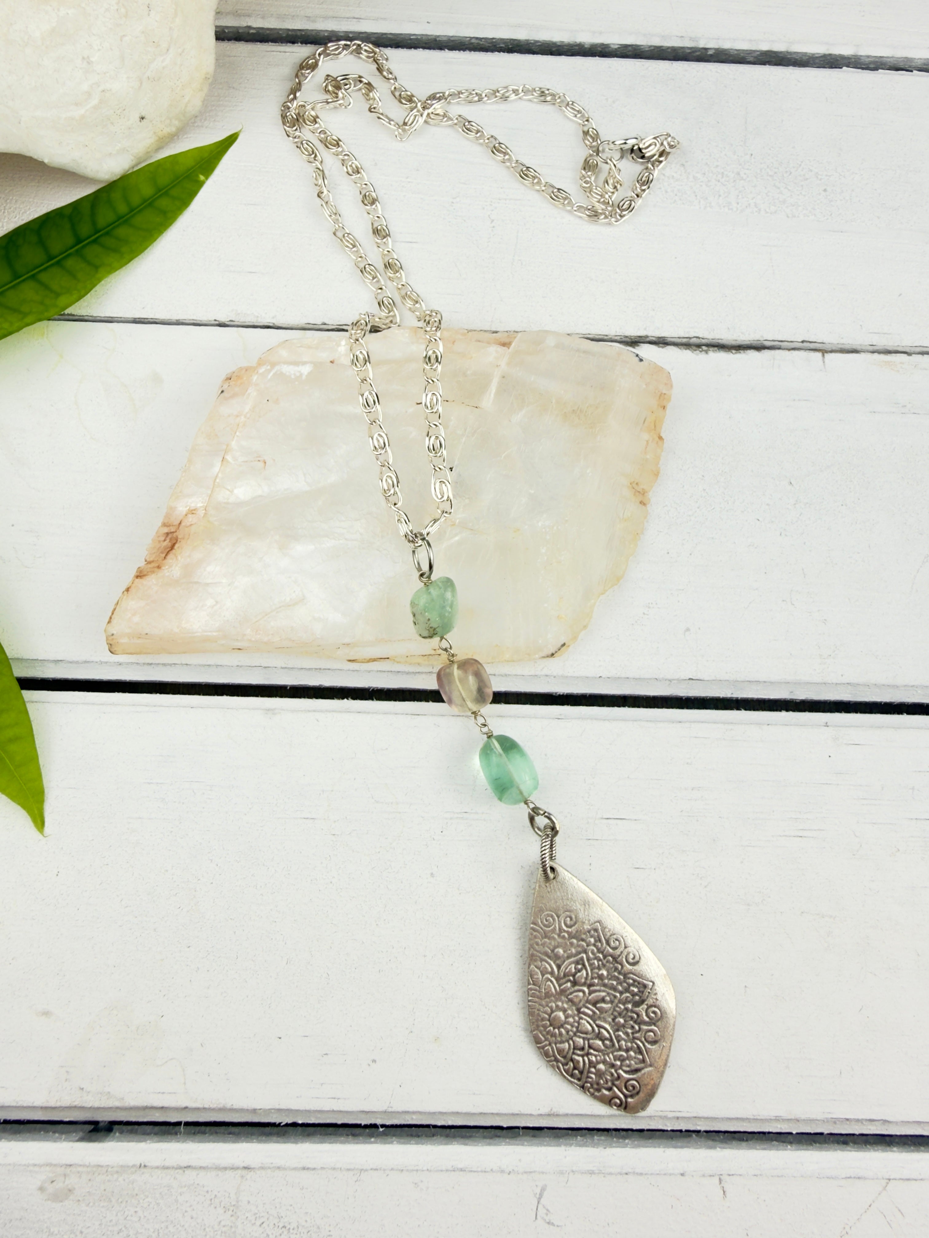 Athena Fluorite Necklace