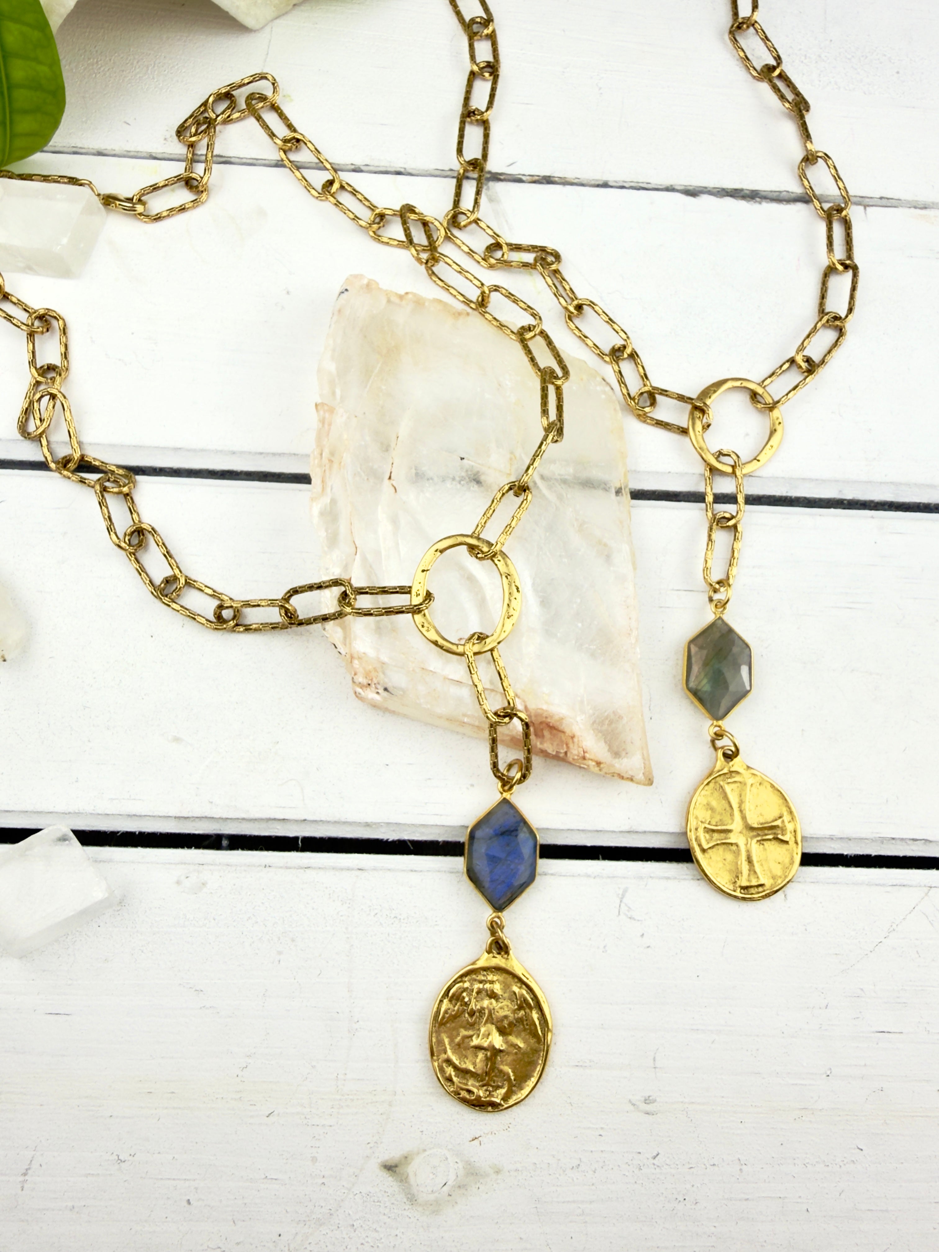 Divine One Labradorite Necklace