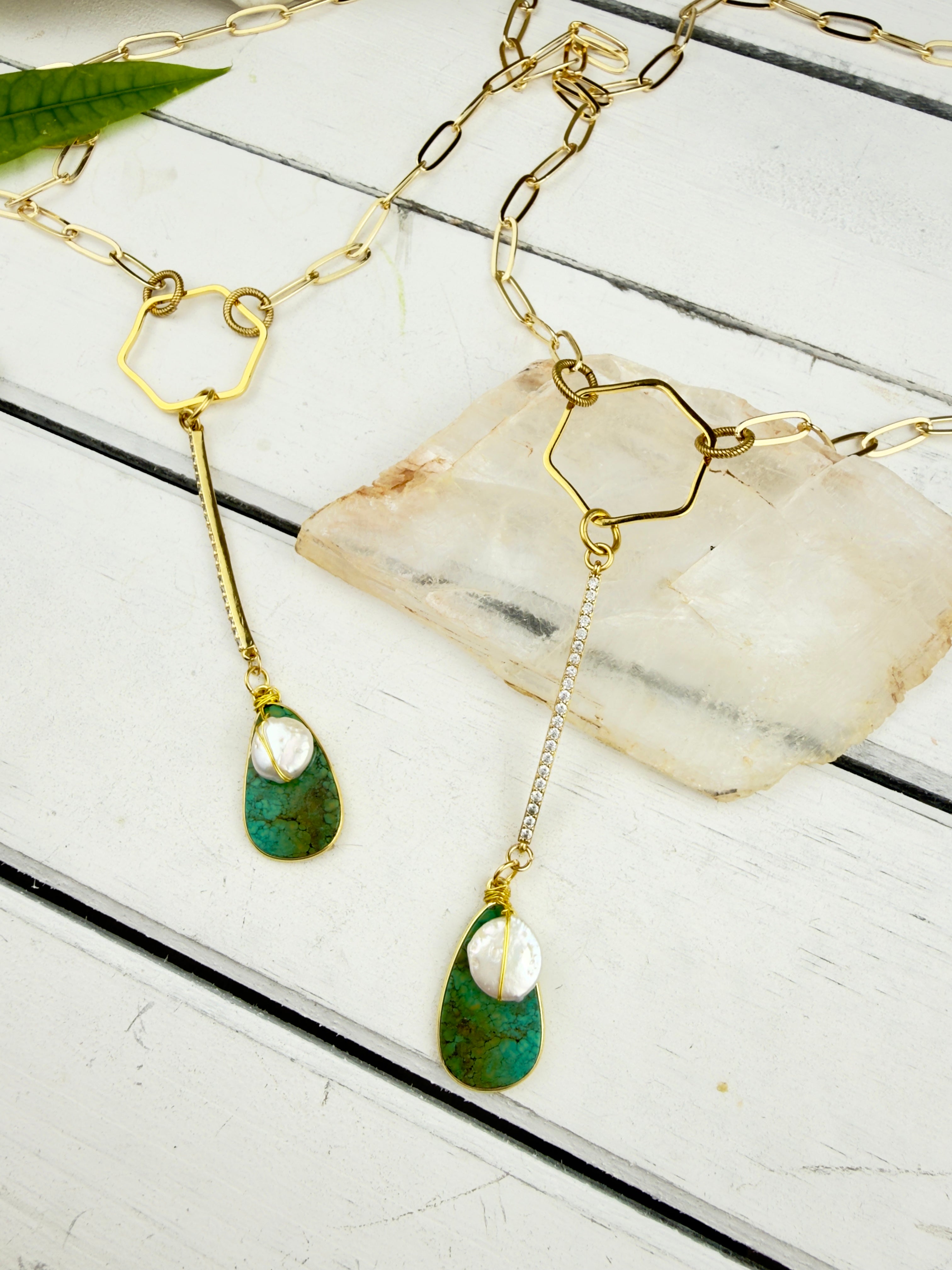 Sea + Sky Necklace