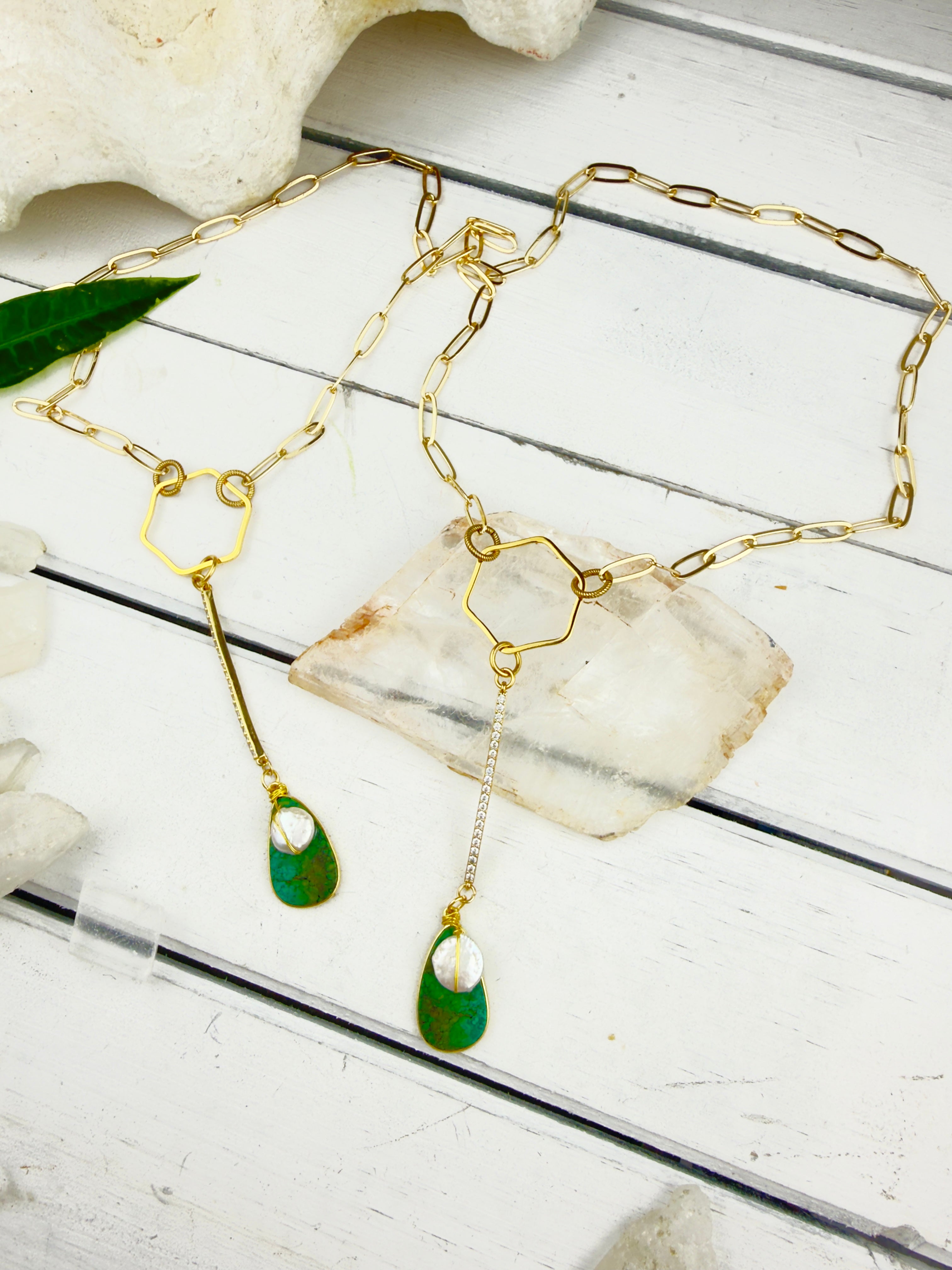 Sea + Sky Necklace