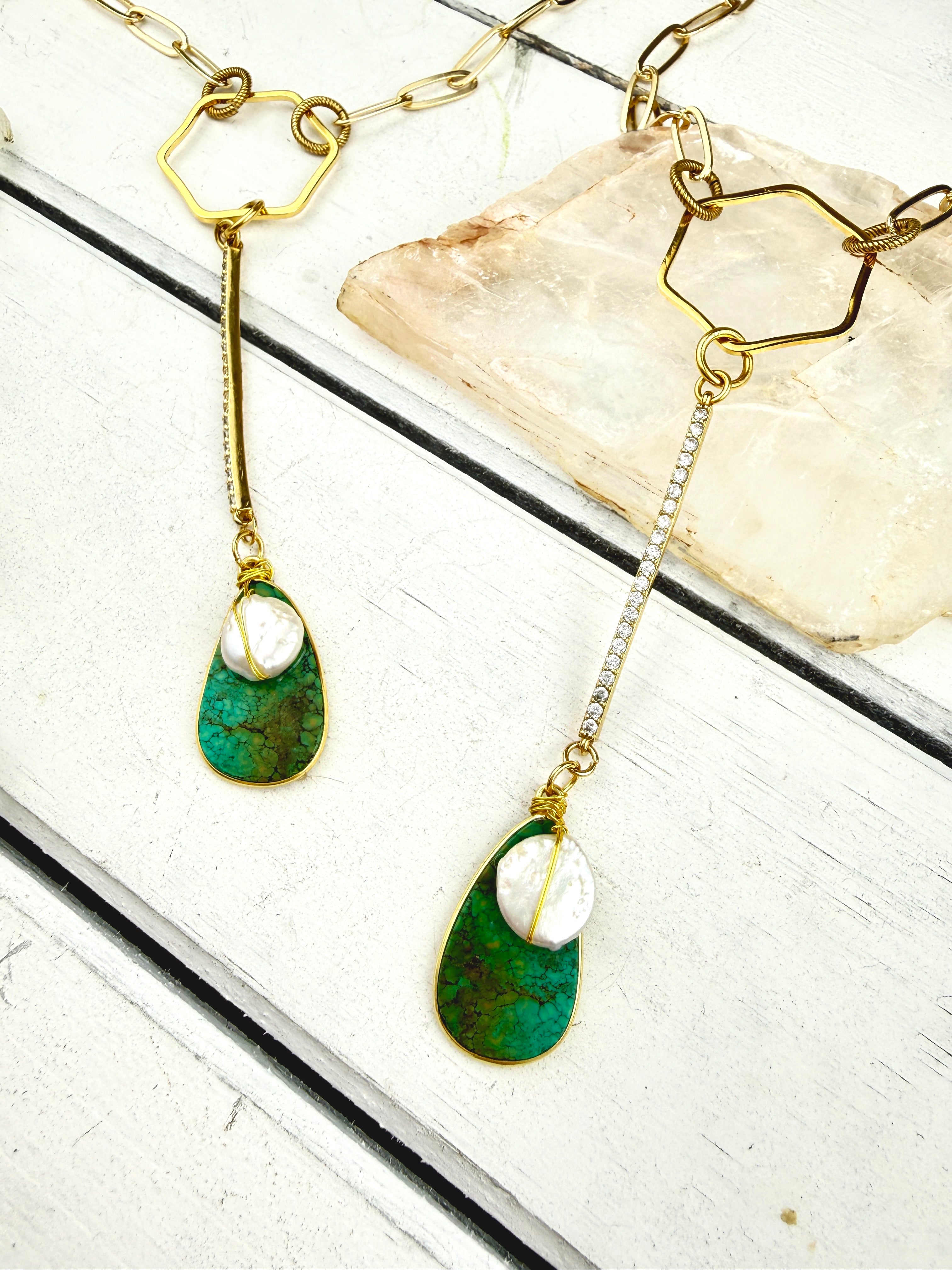 Sea + Sky Necklace