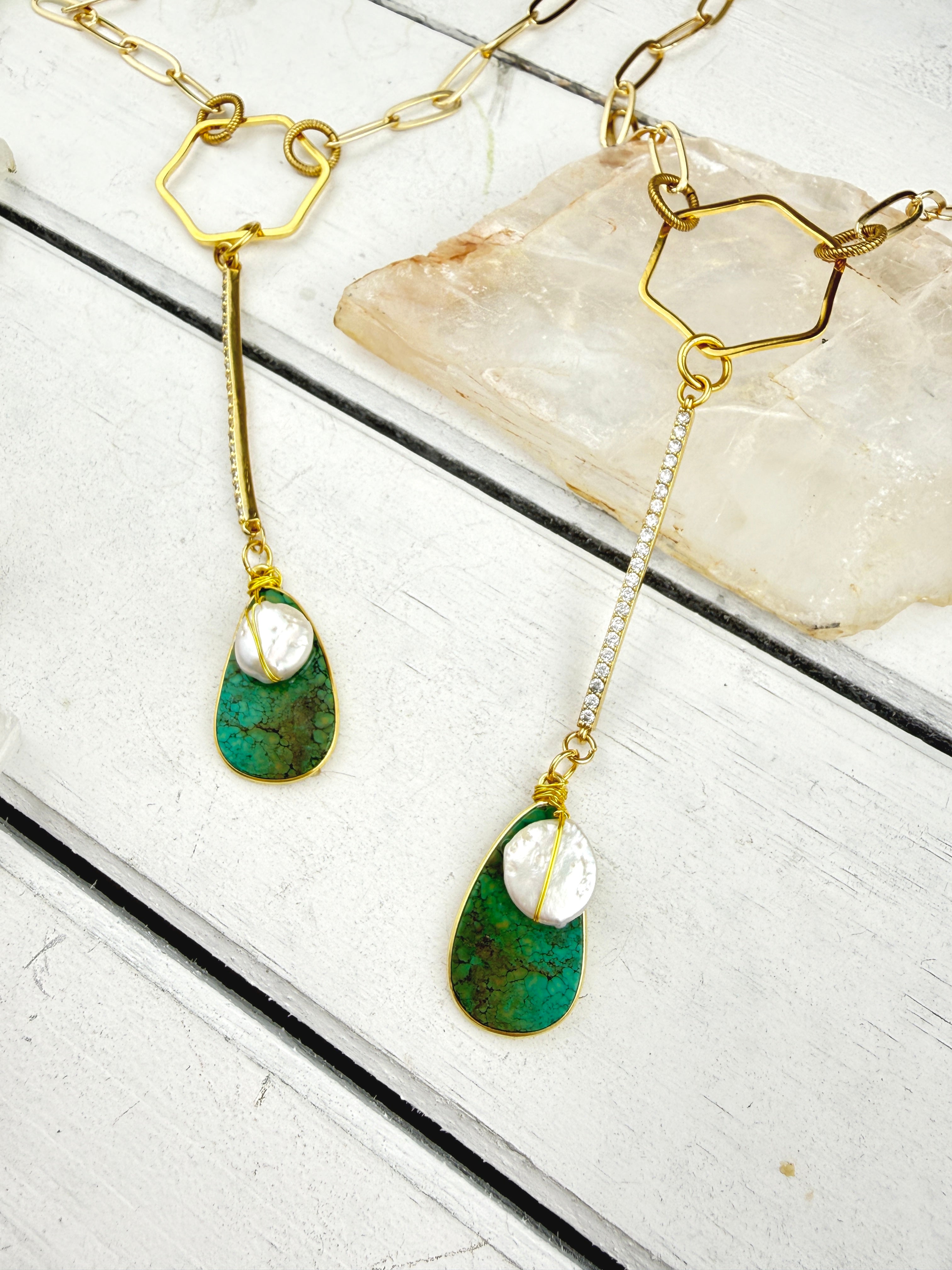 Sea + Sky Necklace