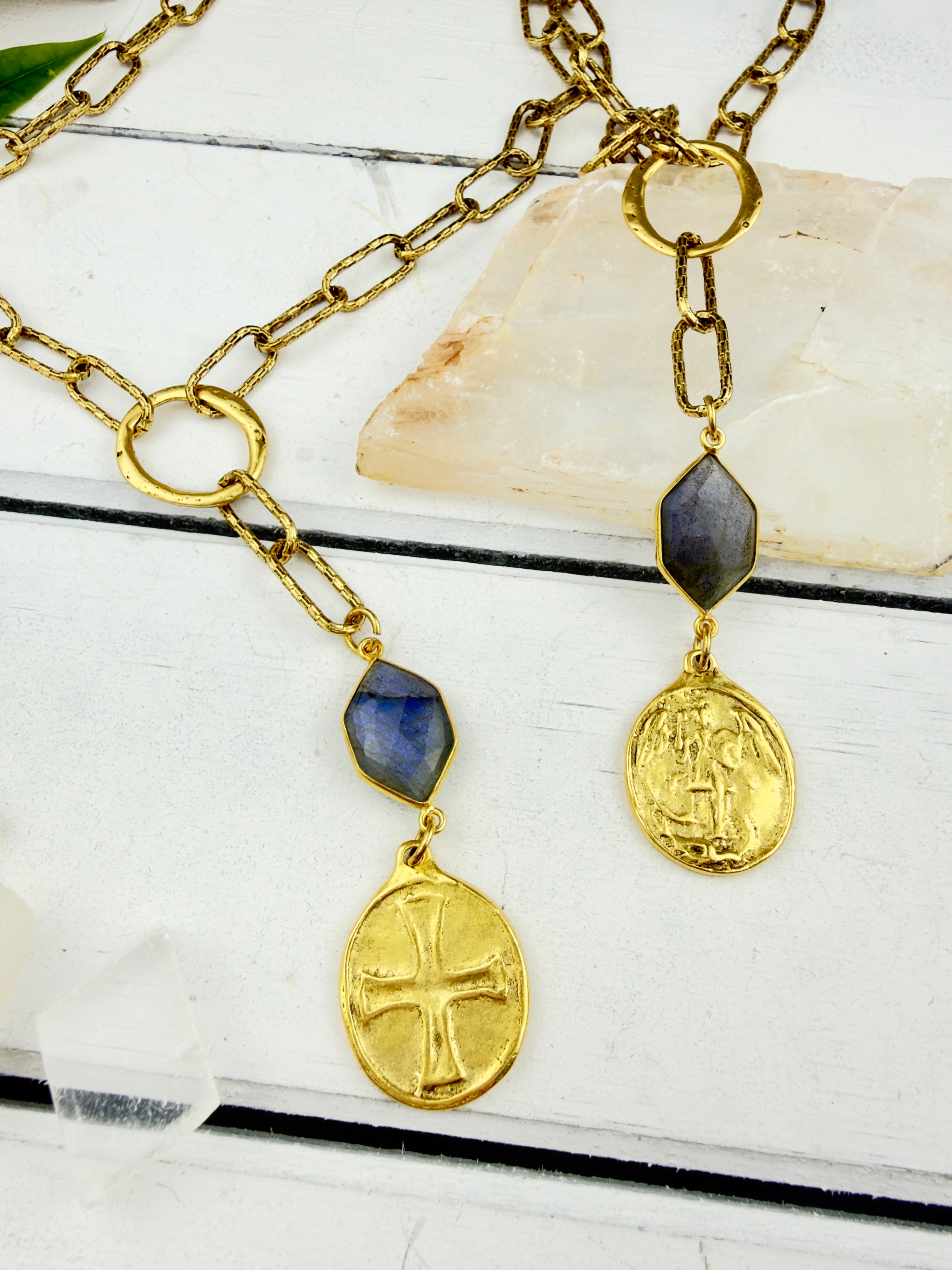 Divine One Labradorite Necklace