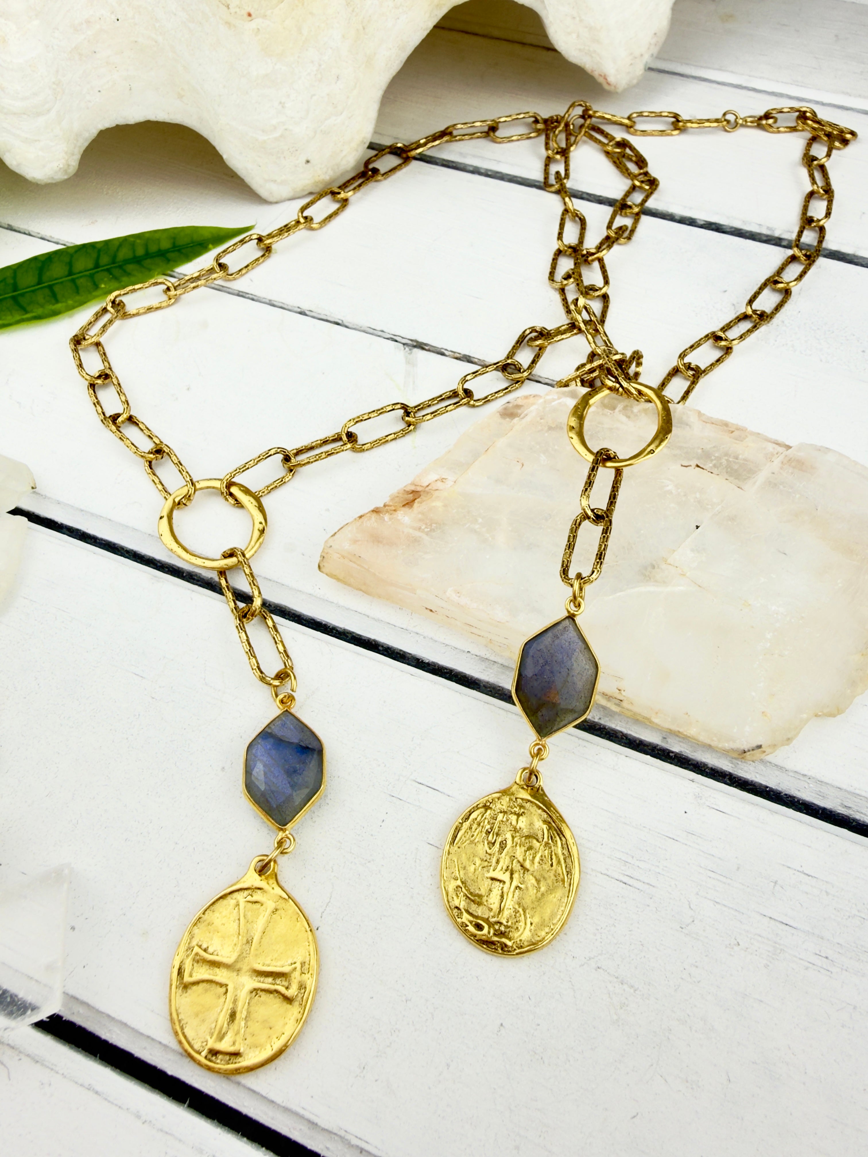 Divine One Labradorite Necklace