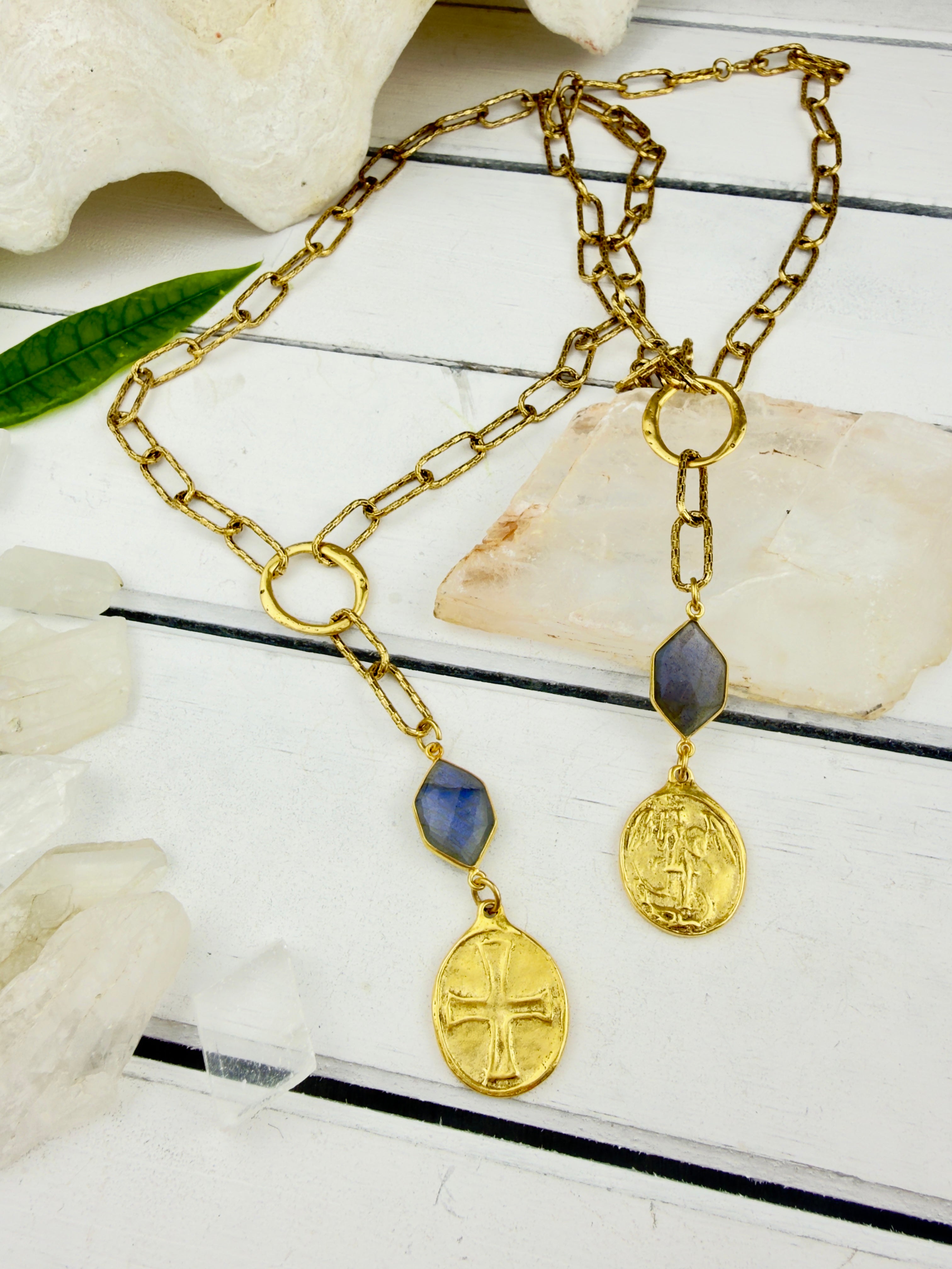 Divine One Labradorite Necklace