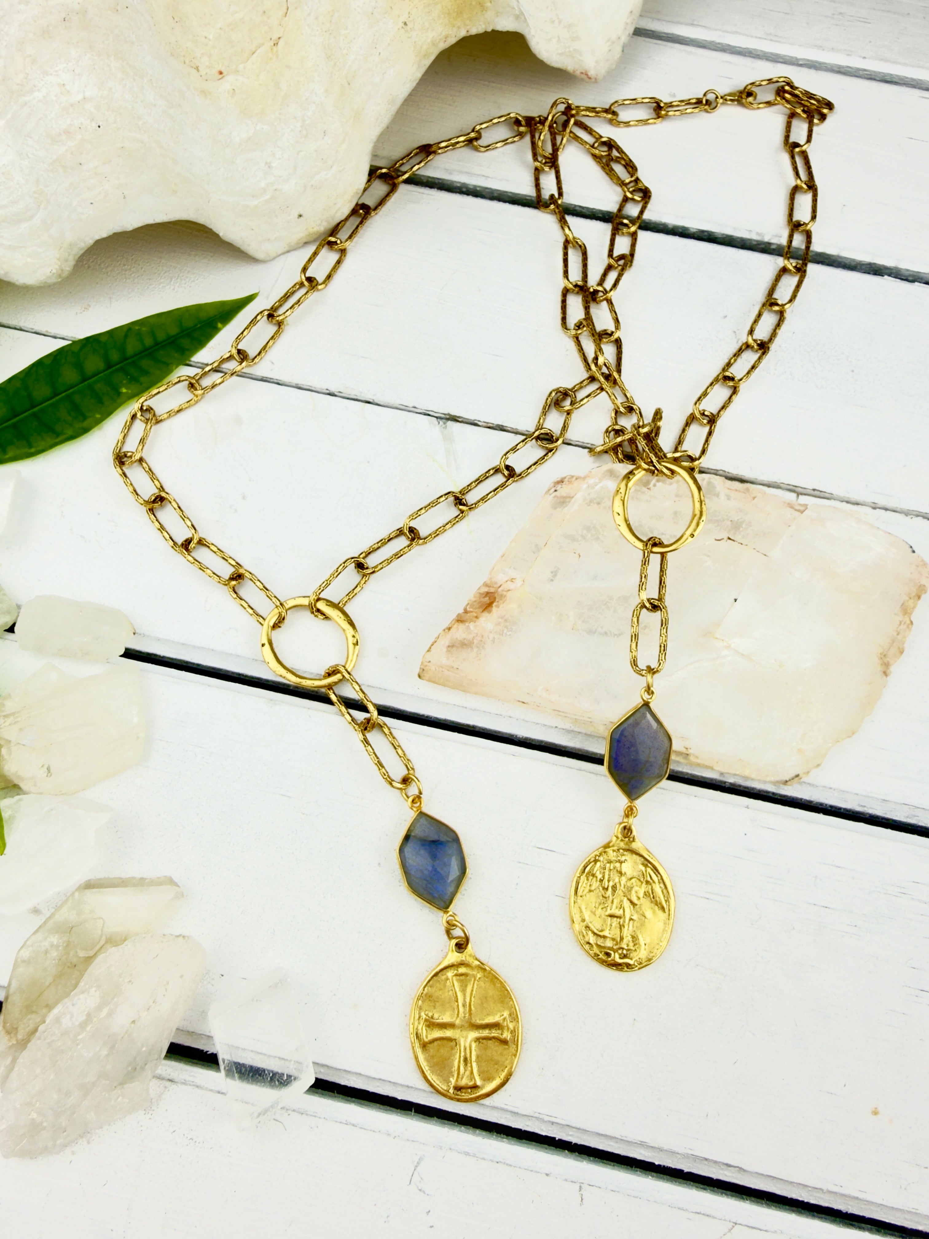 Divine One Labradorite Necklace