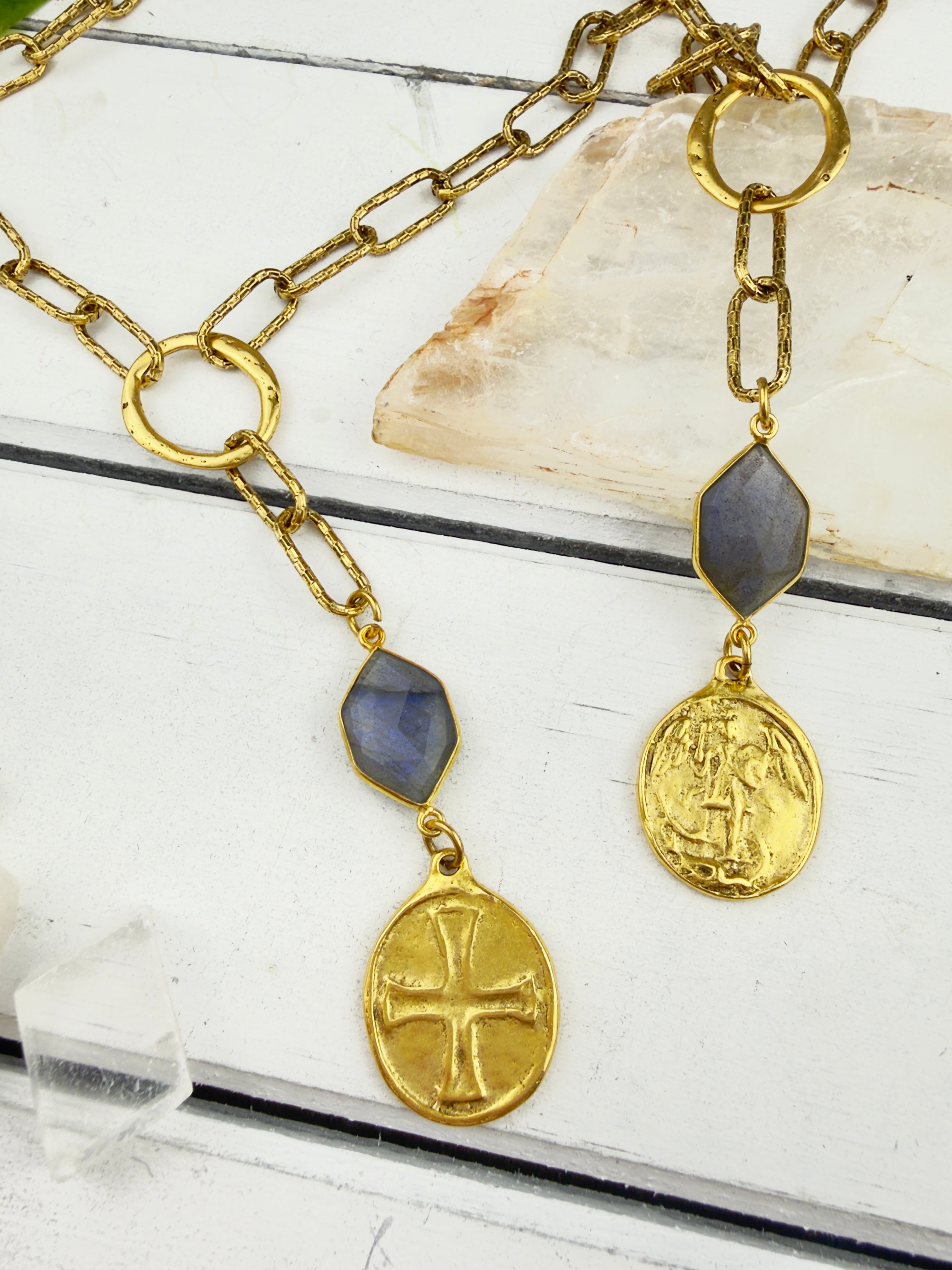 Divine One Labradorite Necklace